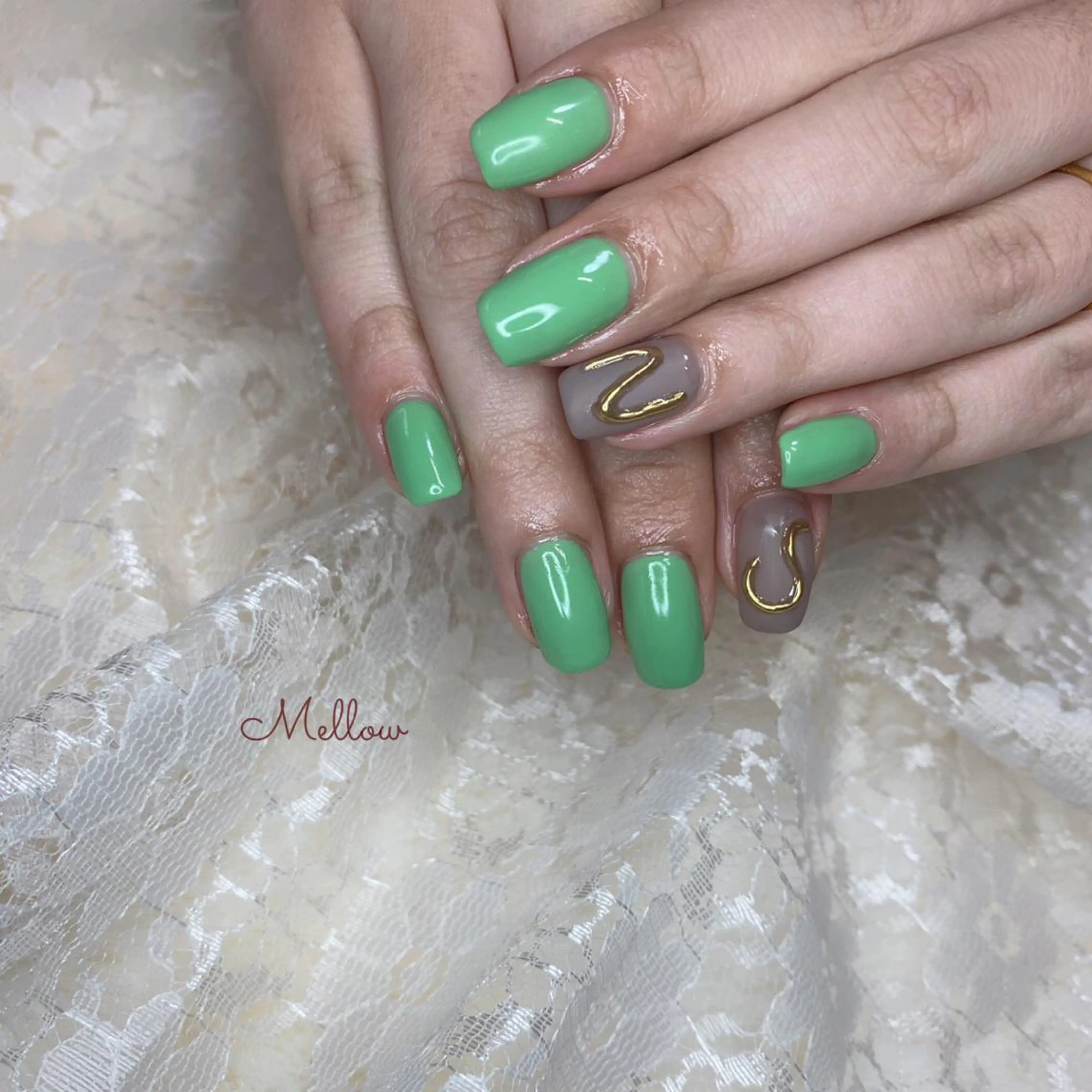 ネイル ハンドネイル mayu 𓃠のネイルデザイン