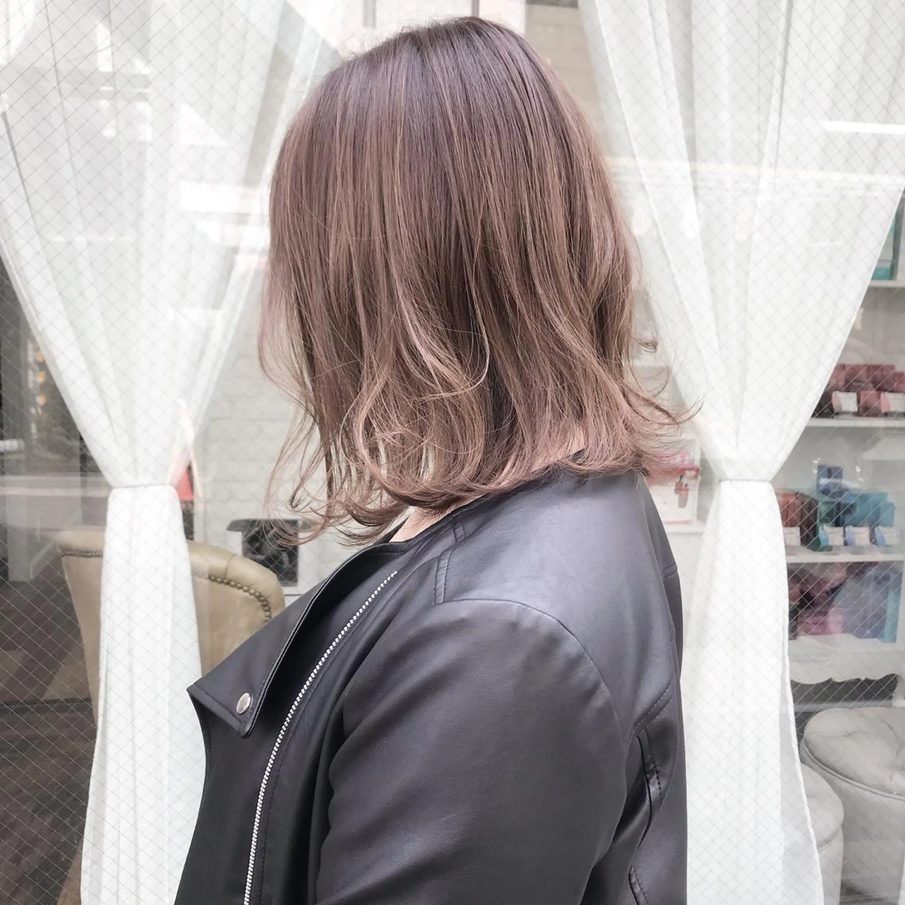 ミディアム 似合わせ大得意美容師 .Haruka.のヘアスタイル