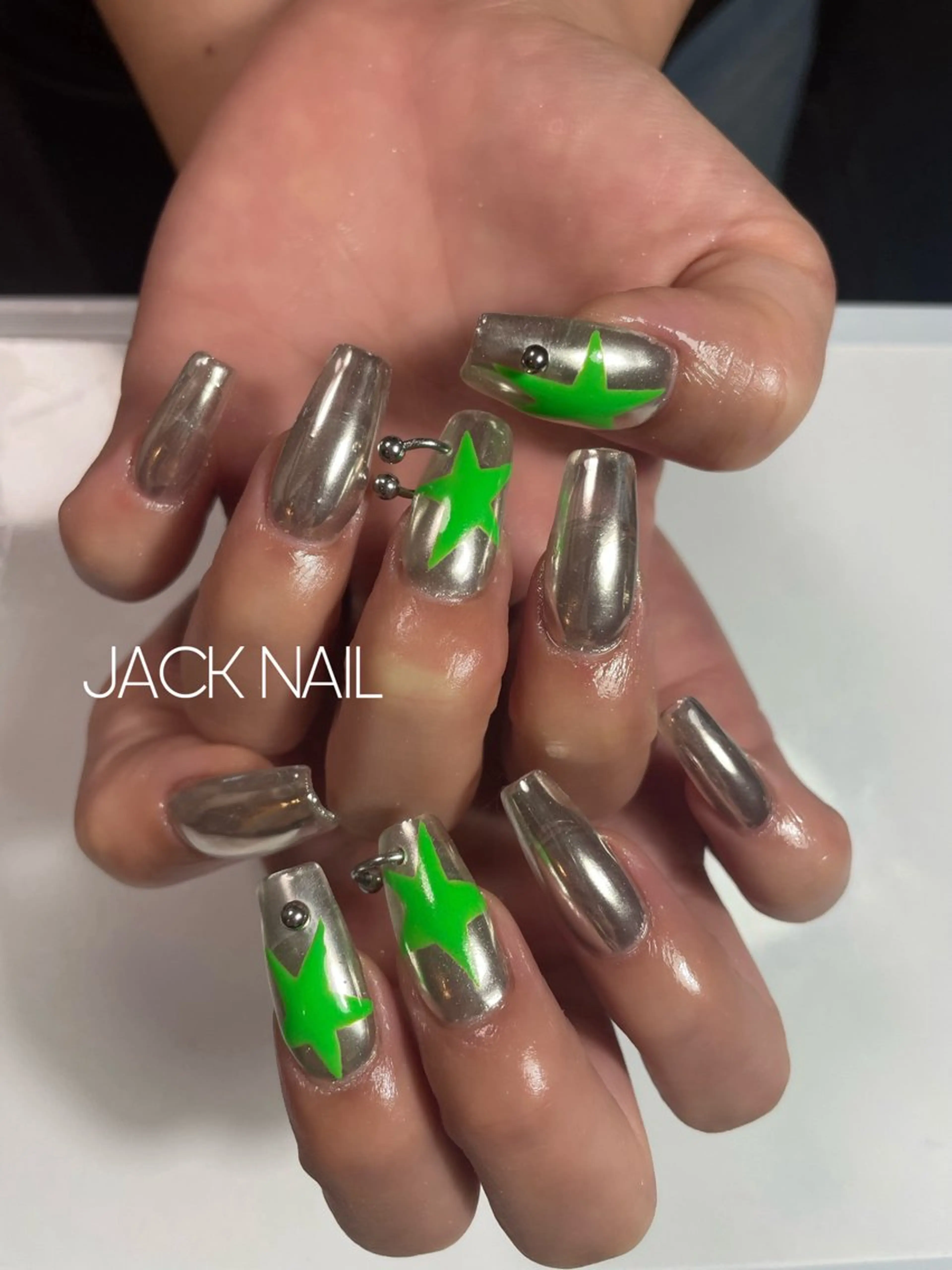 ネイル JACK NAIL 💜Ayakaのネイルデザイン