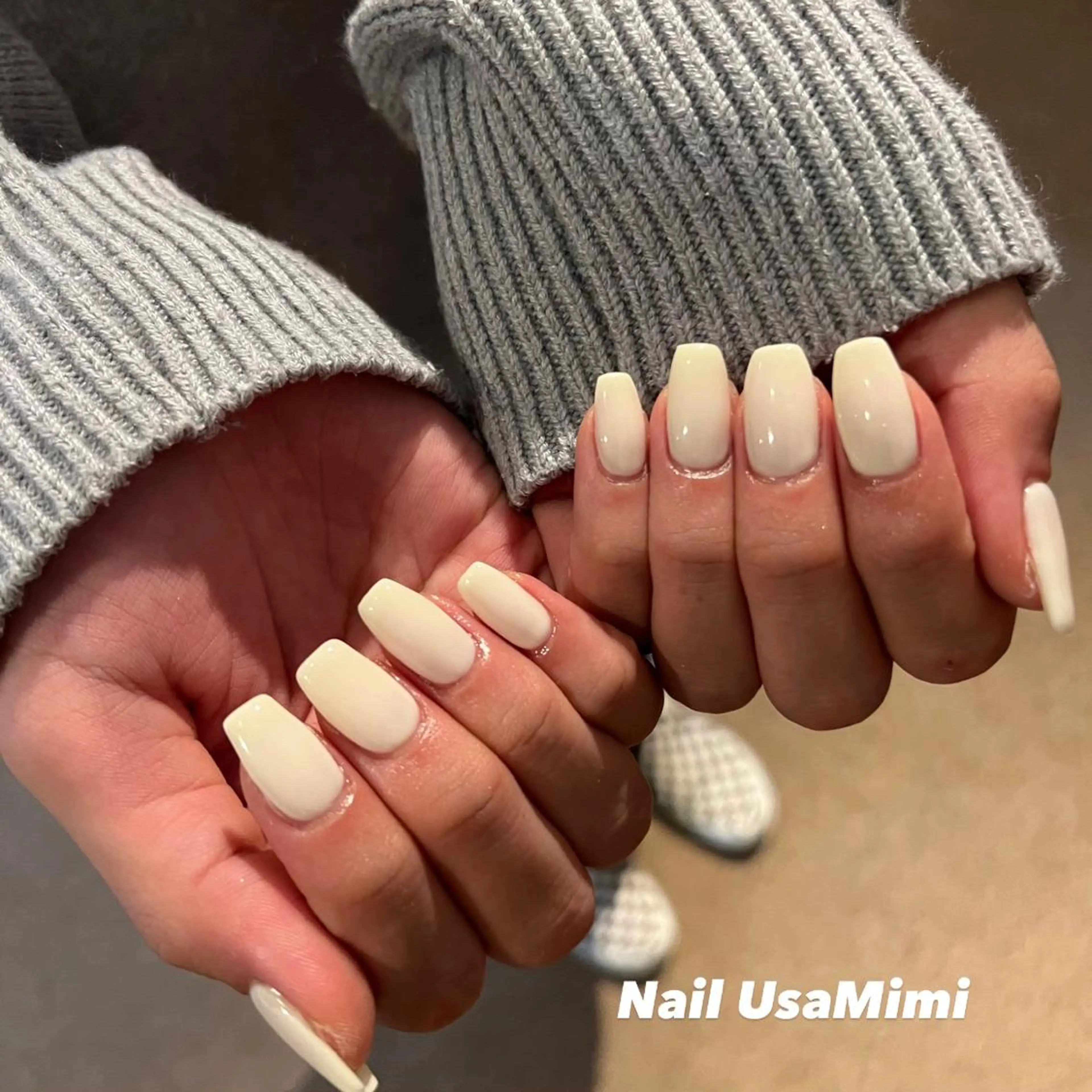 ネイル クリアネイル フットネイル ジェルネイル マグネットネイル 持ち込み 本町ネイルNail UsaMimiのネイルデザイン