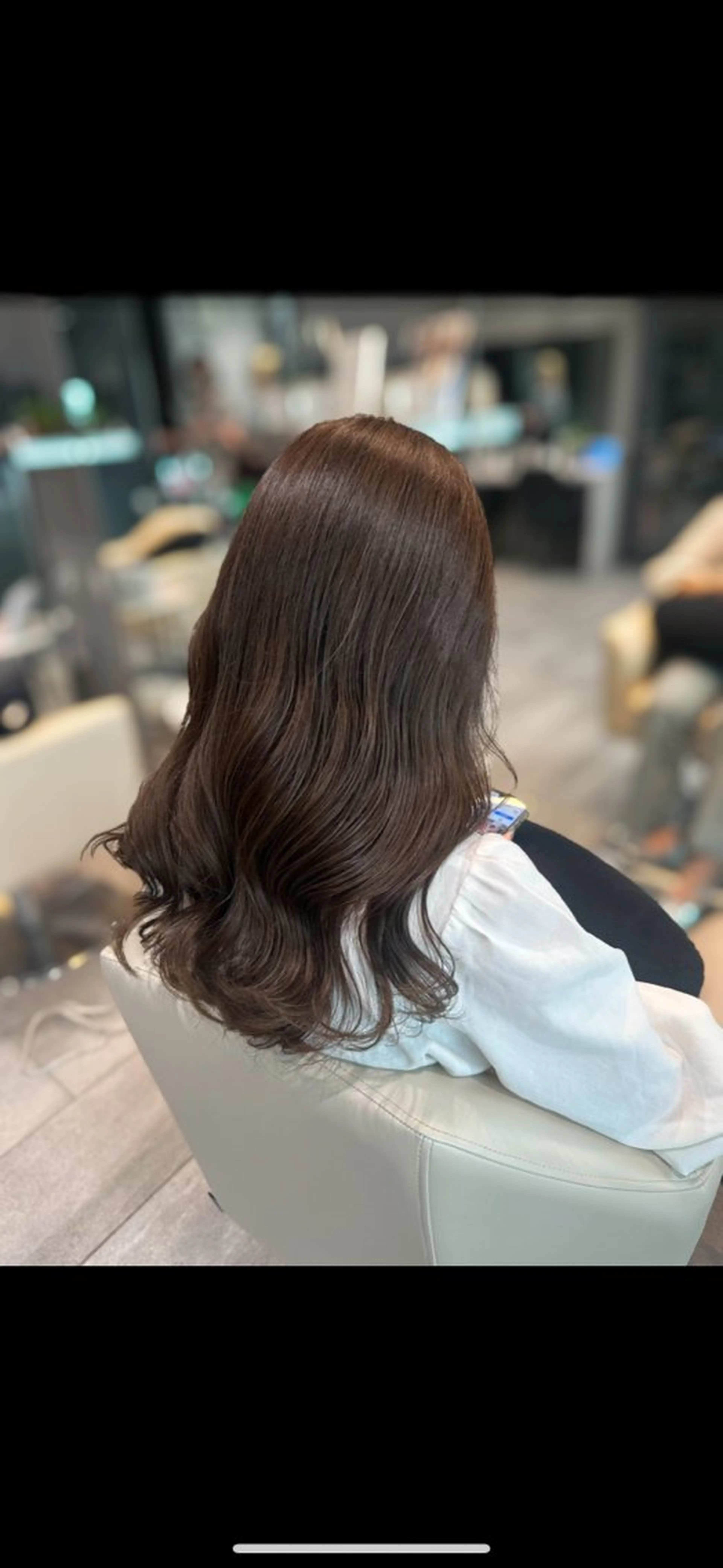 ロング カラー ブリーチ ダブルカラー ブリーチなしカラー ヘアカラー トリートメント ブリーチなしカラー RURI🩵のヘアスタイル