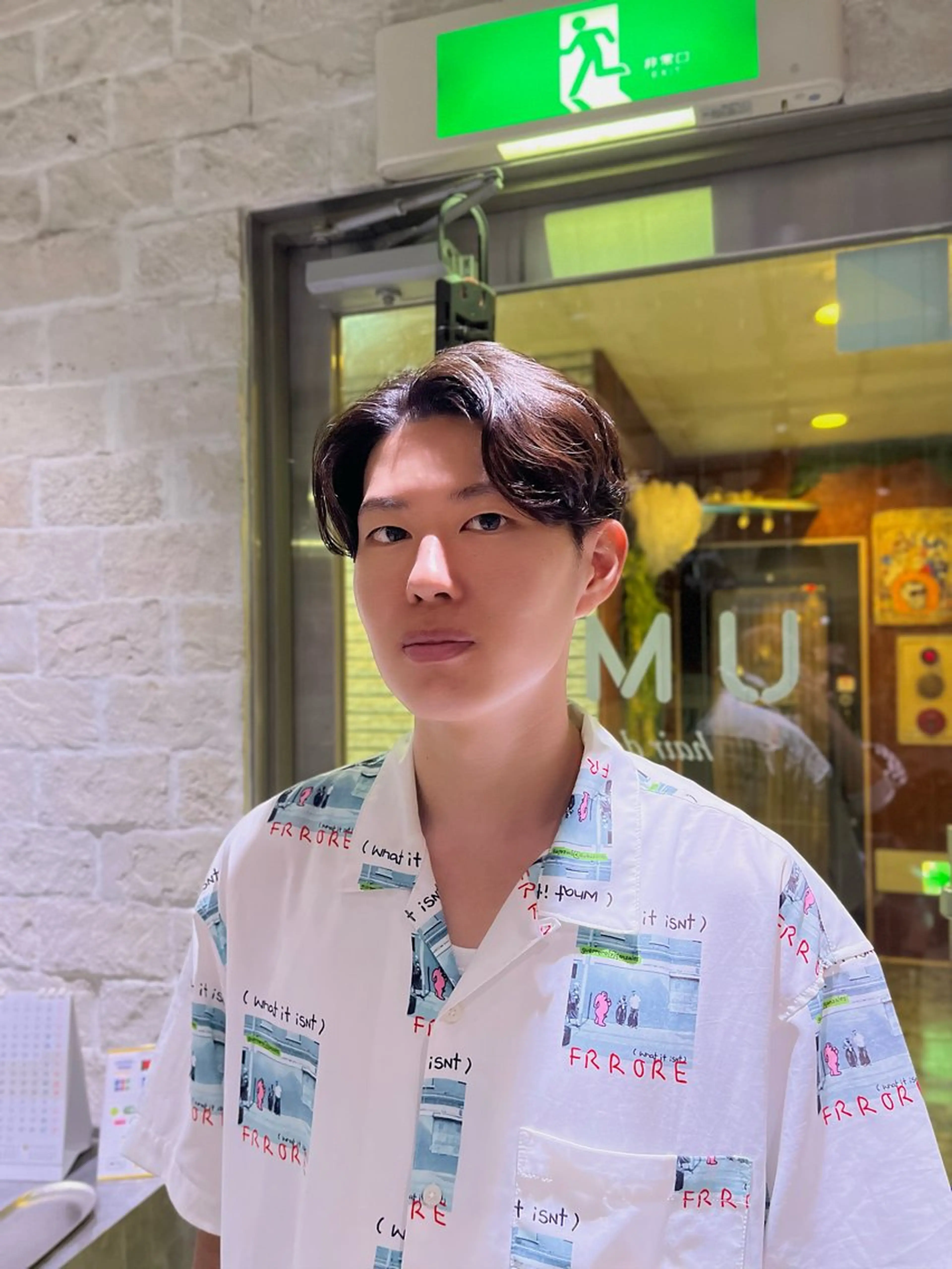 ショート メンズ ビジネス カット daichi (UMM)のヘアスタイル