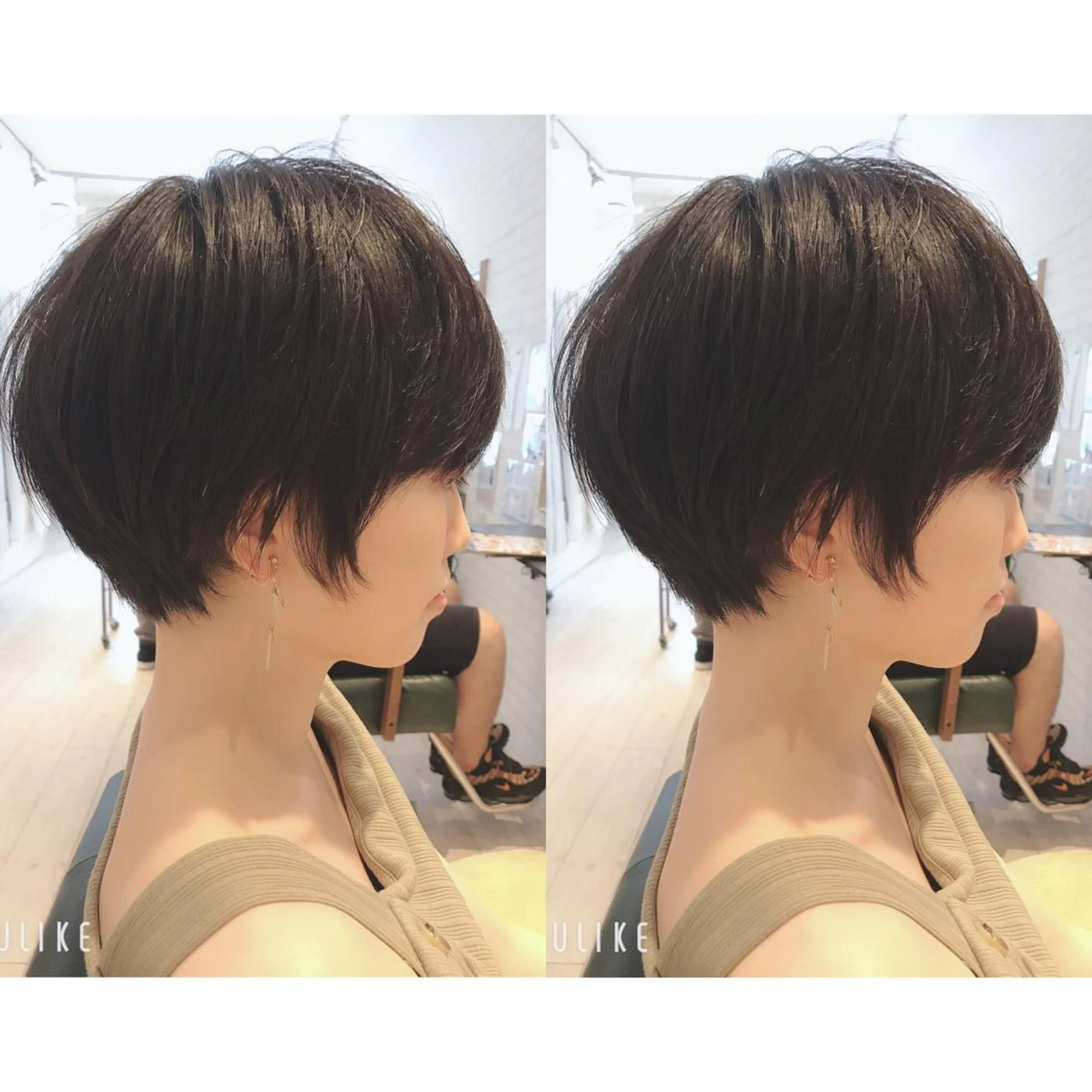 ショート drop/鶴見 /西巻大のヘアスタイル