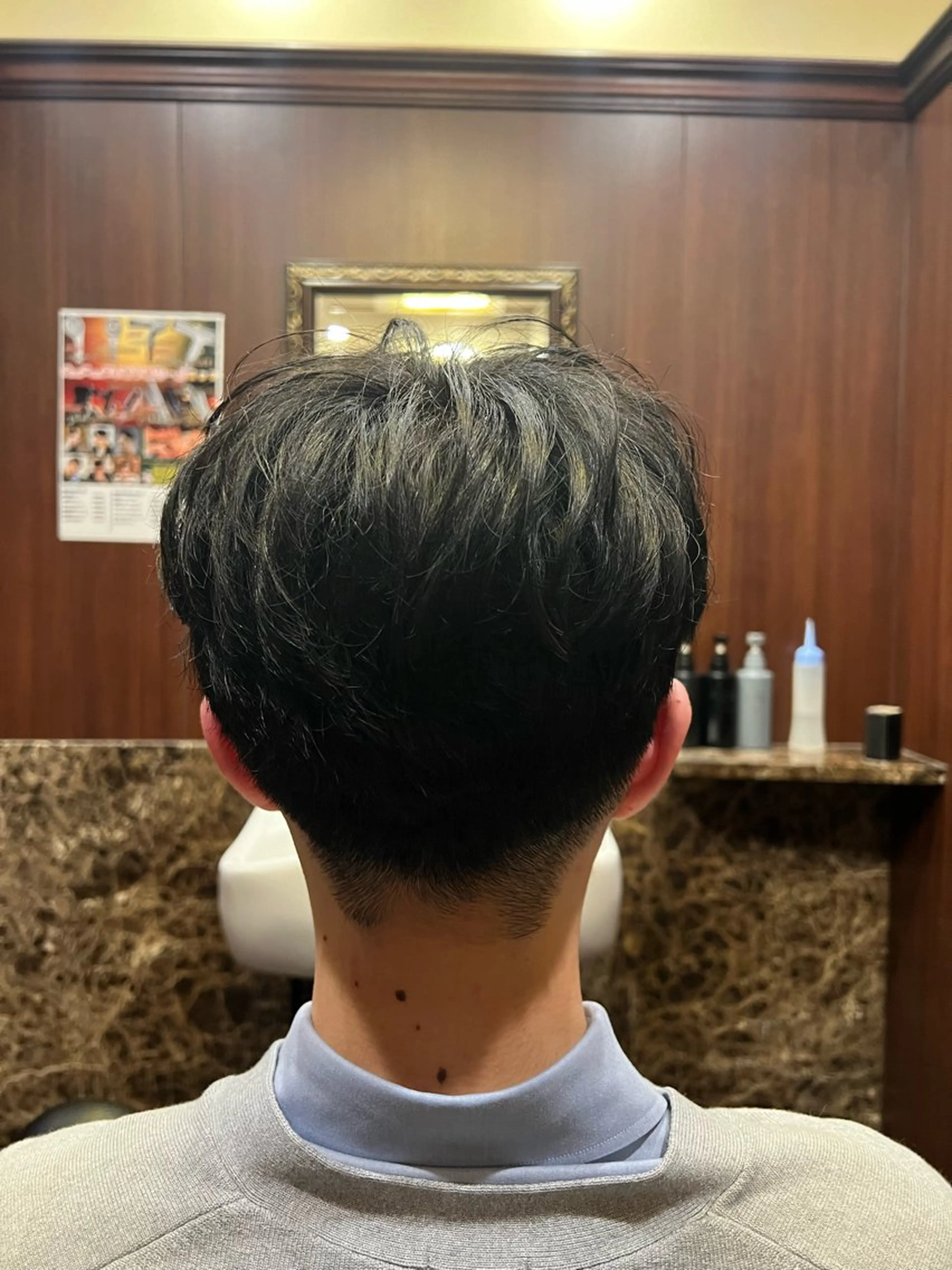 ショート ヒロ銀座バーバーショップ丸の内所属・秋山 琳太のヘアスタイル