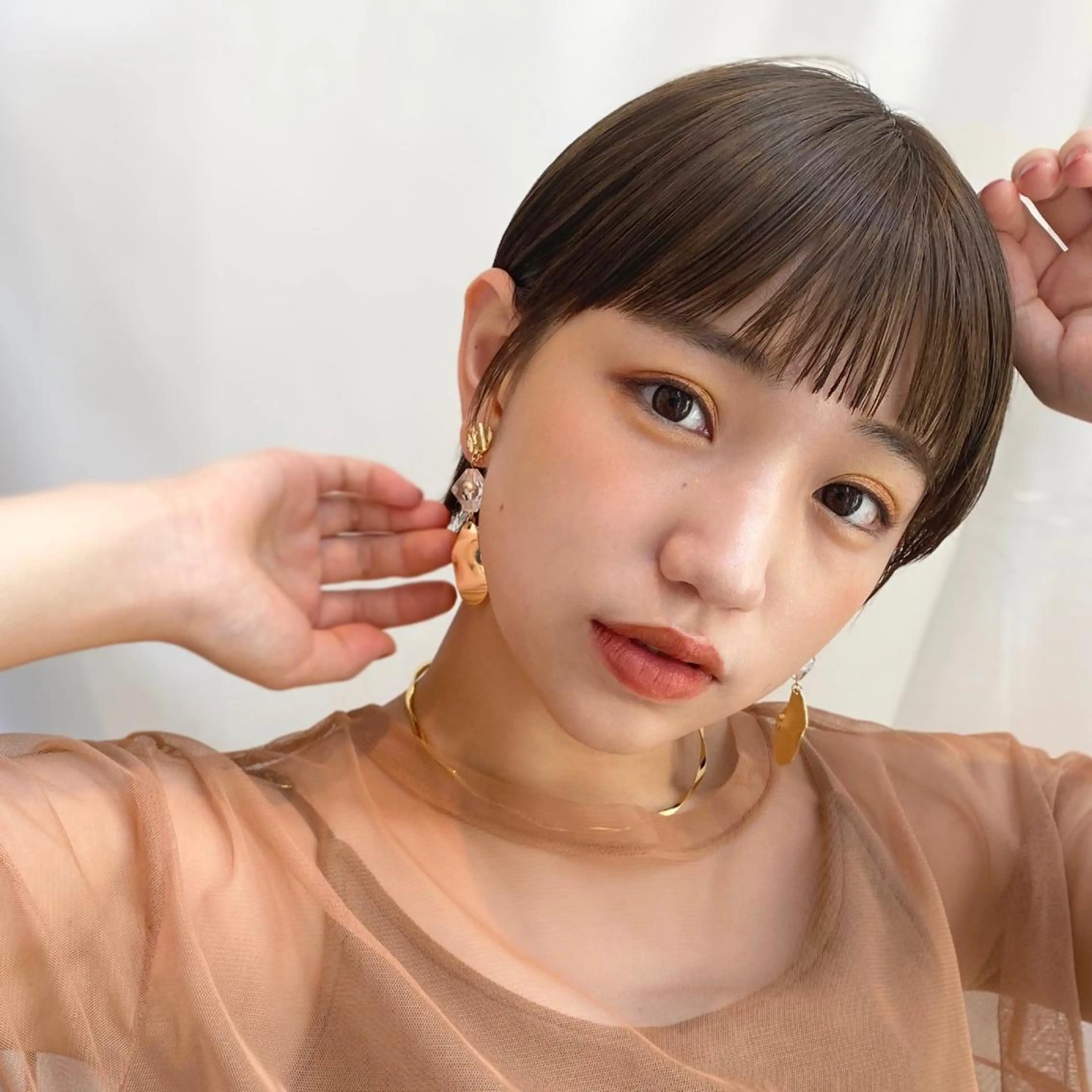 ショート 韓国くびれレイヤー 🇰🇷はづきのヘアスタイル