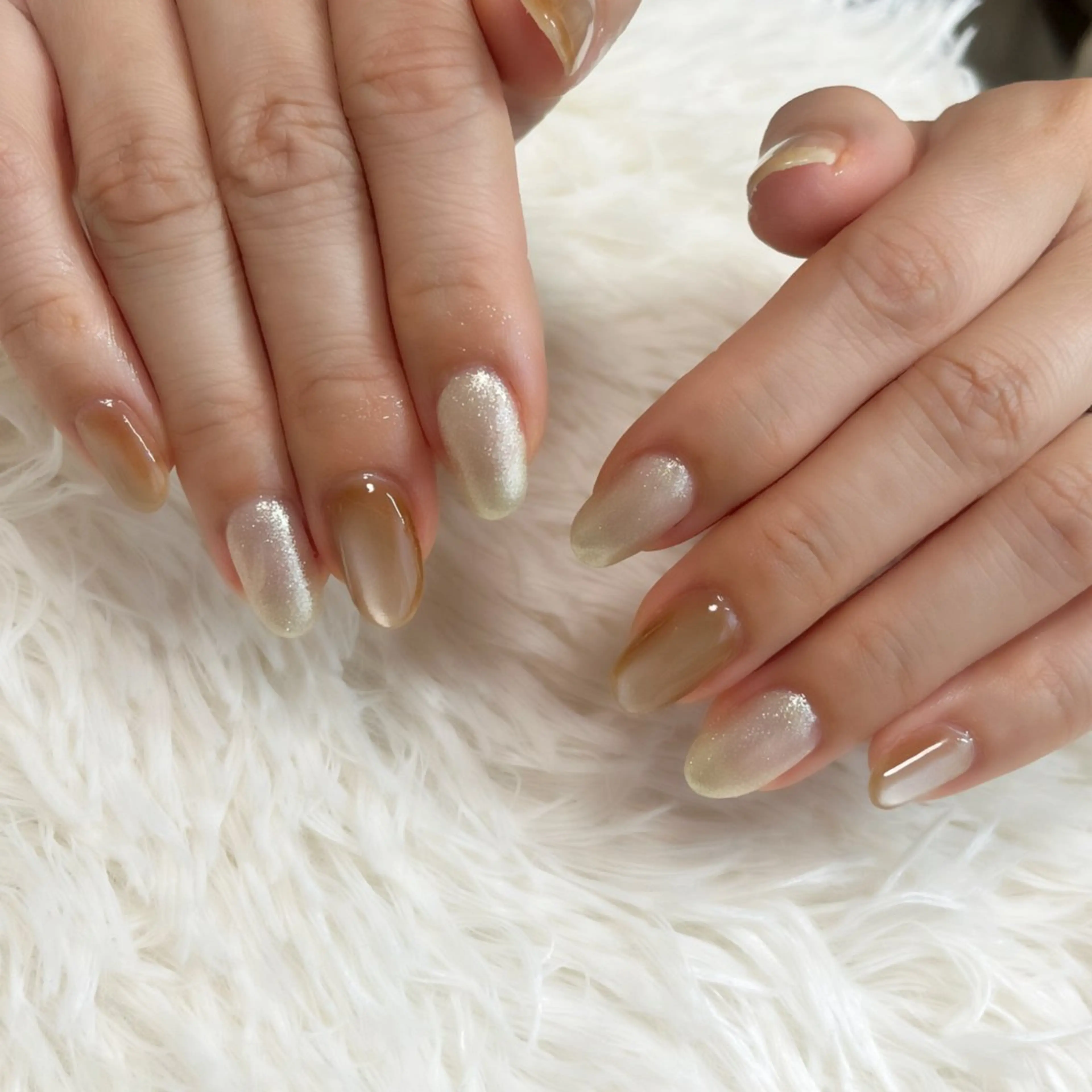 大人気✨ちゅるんとマグネットネイルワンカラー(他店オフなし)の写真