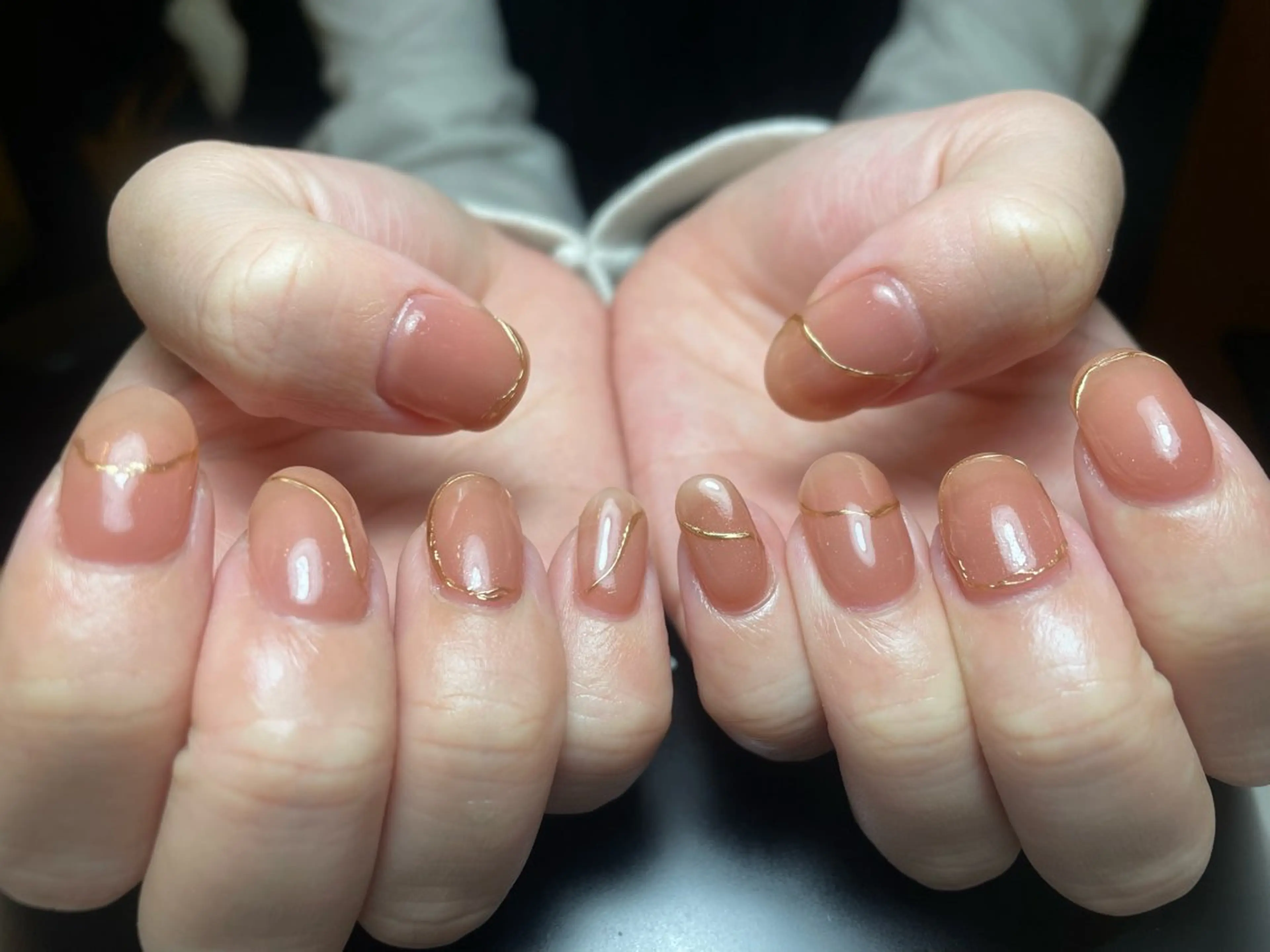 ネイル ミラーネイル ハンドネイル M. KOTOMIのネイルデザイン