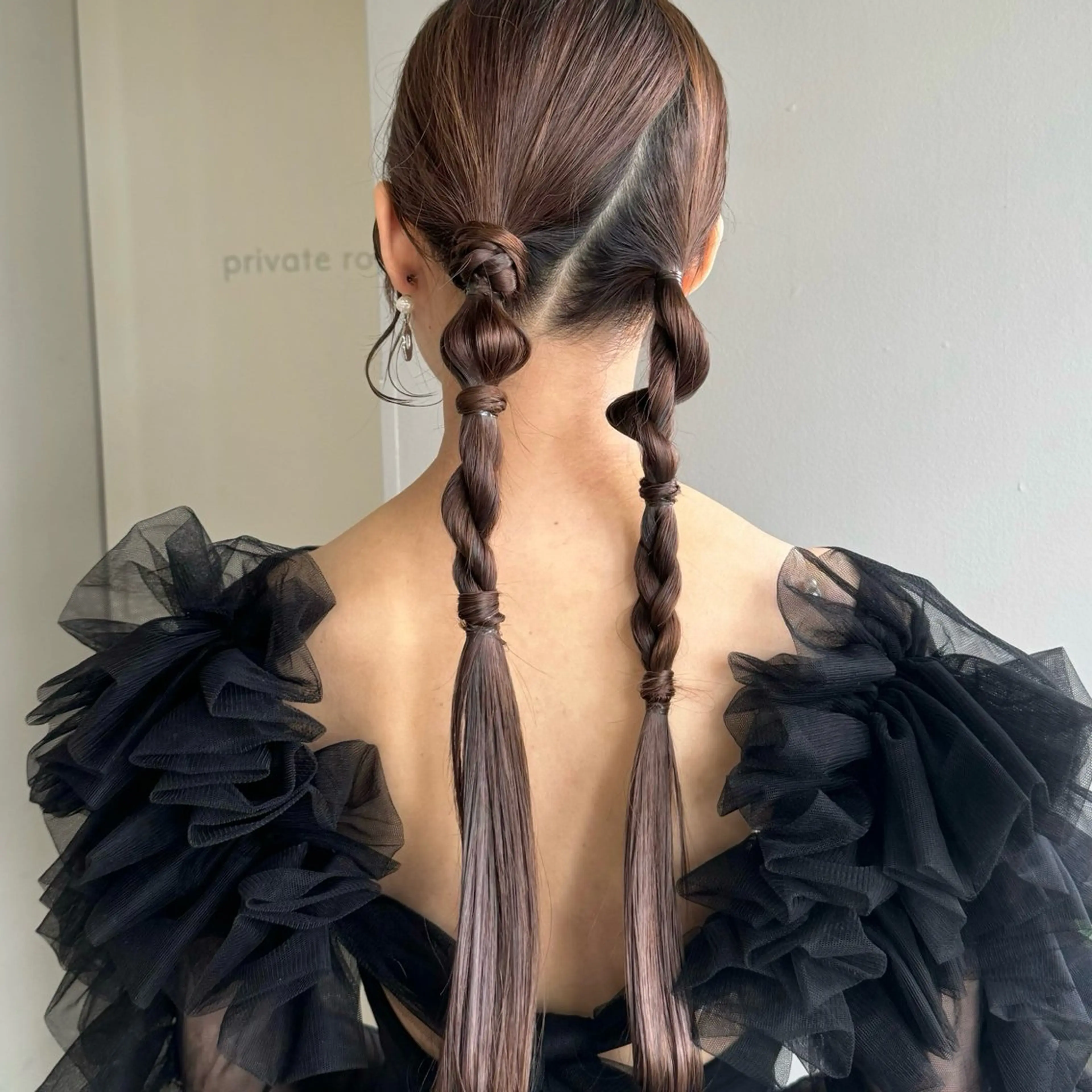 ロング ヘアアレンジ ヘアセット Nene Murakamiのヘアスタイル