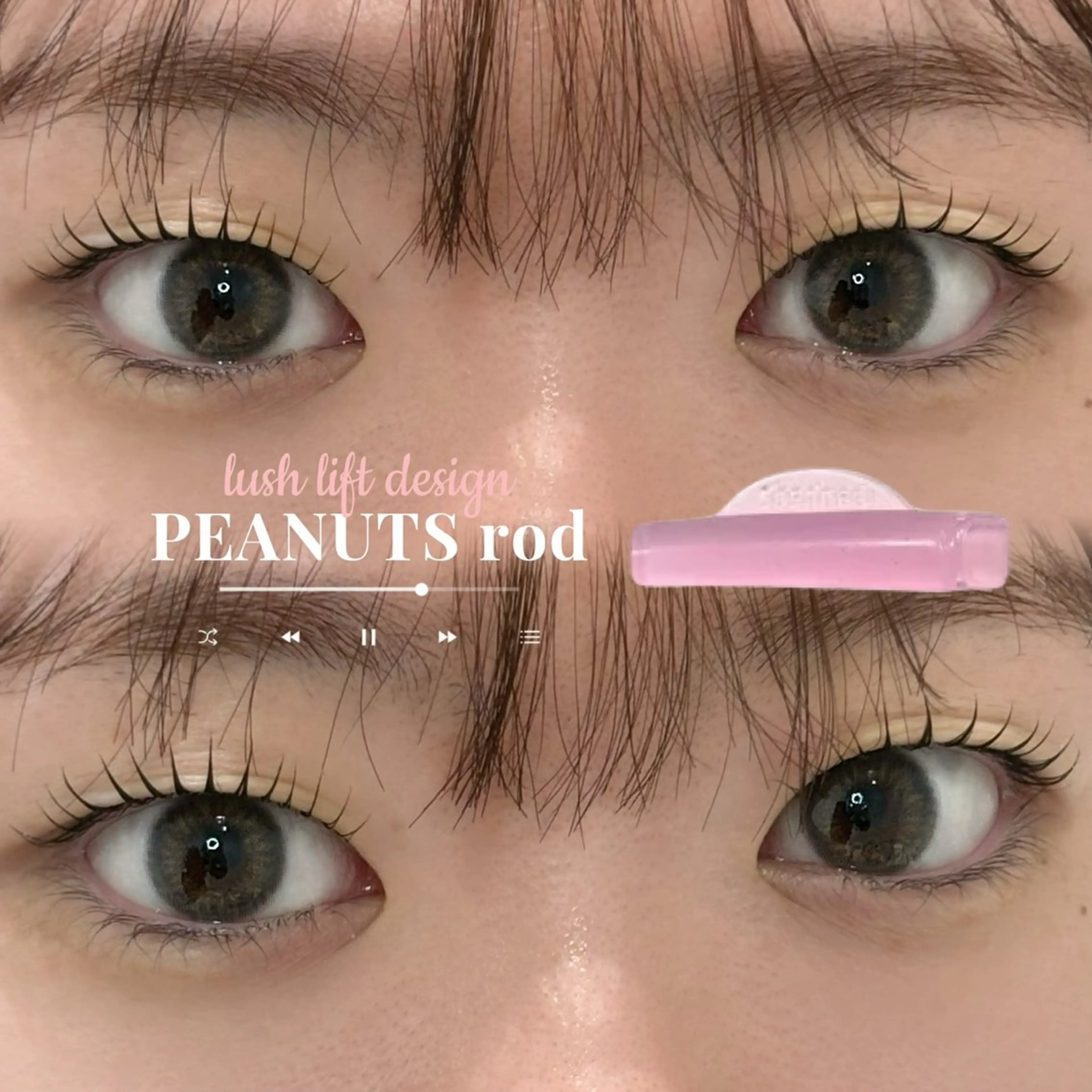 マツエク・マツパ マツパ zina YUMINOのマツエク・マツパデザイン