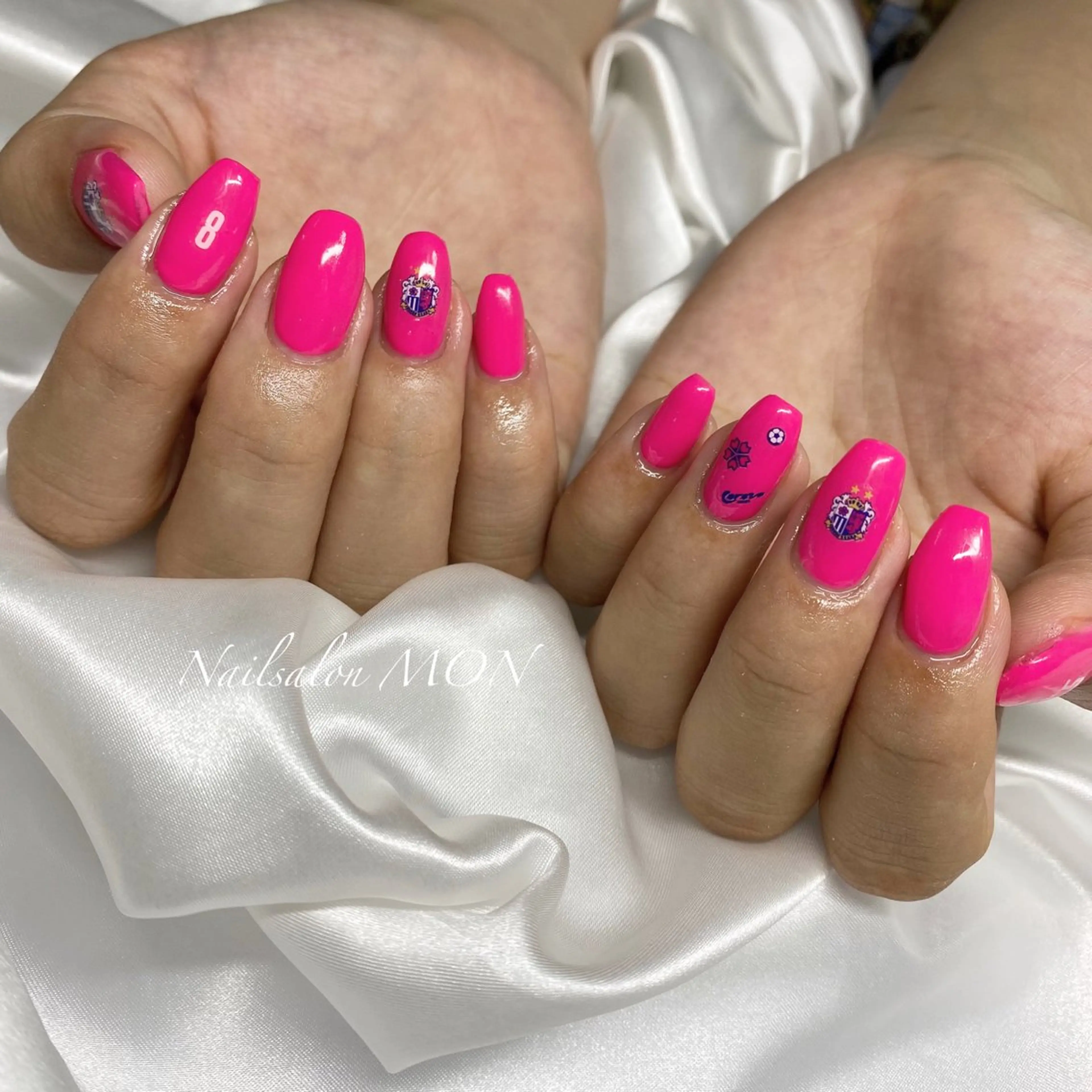 ネイル 持ち込み ハンドネイル Nailsalon MONのネイルデザイン