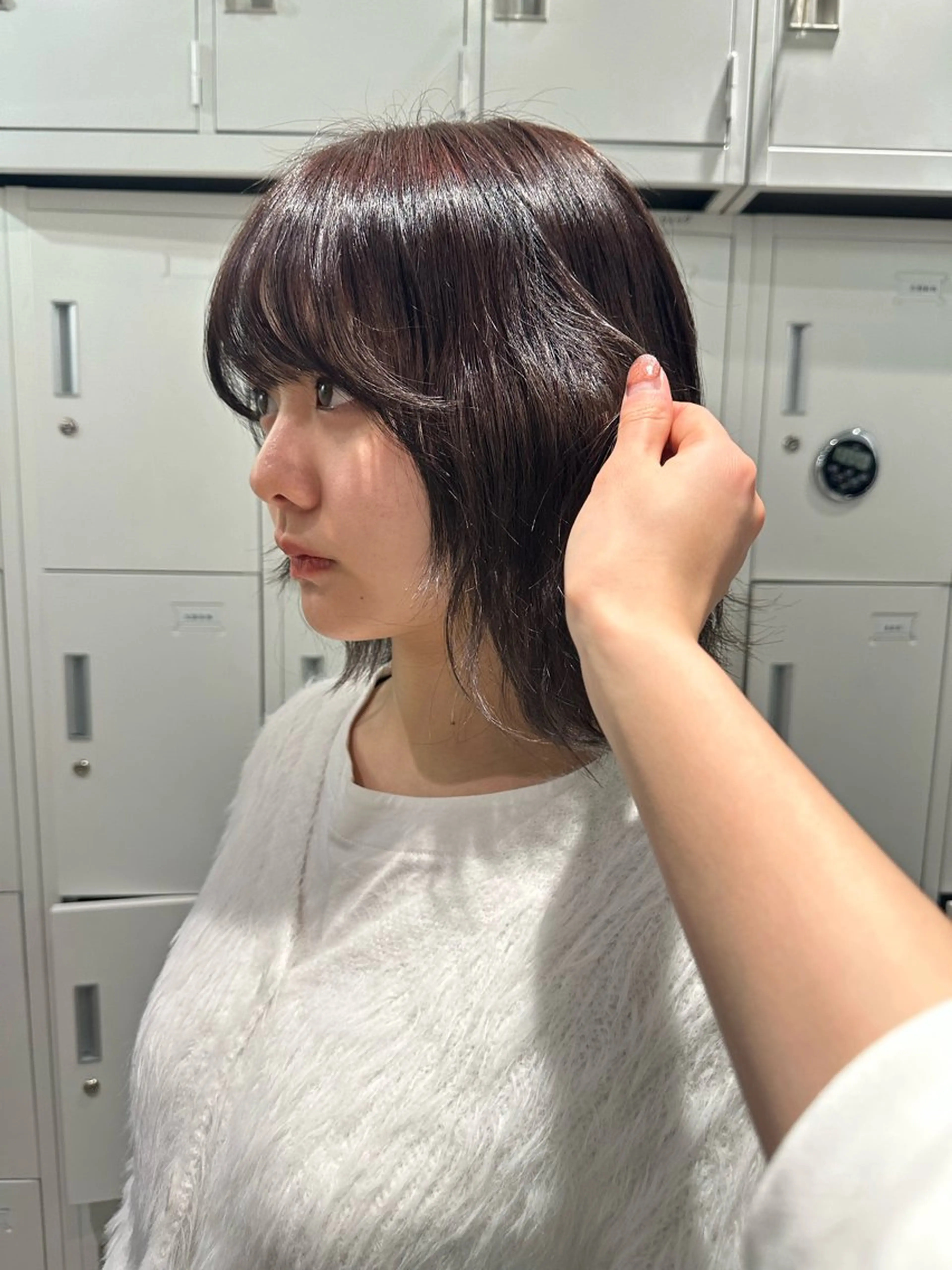 カラー Haruka 🎀暖色カラーのヘアスタイル