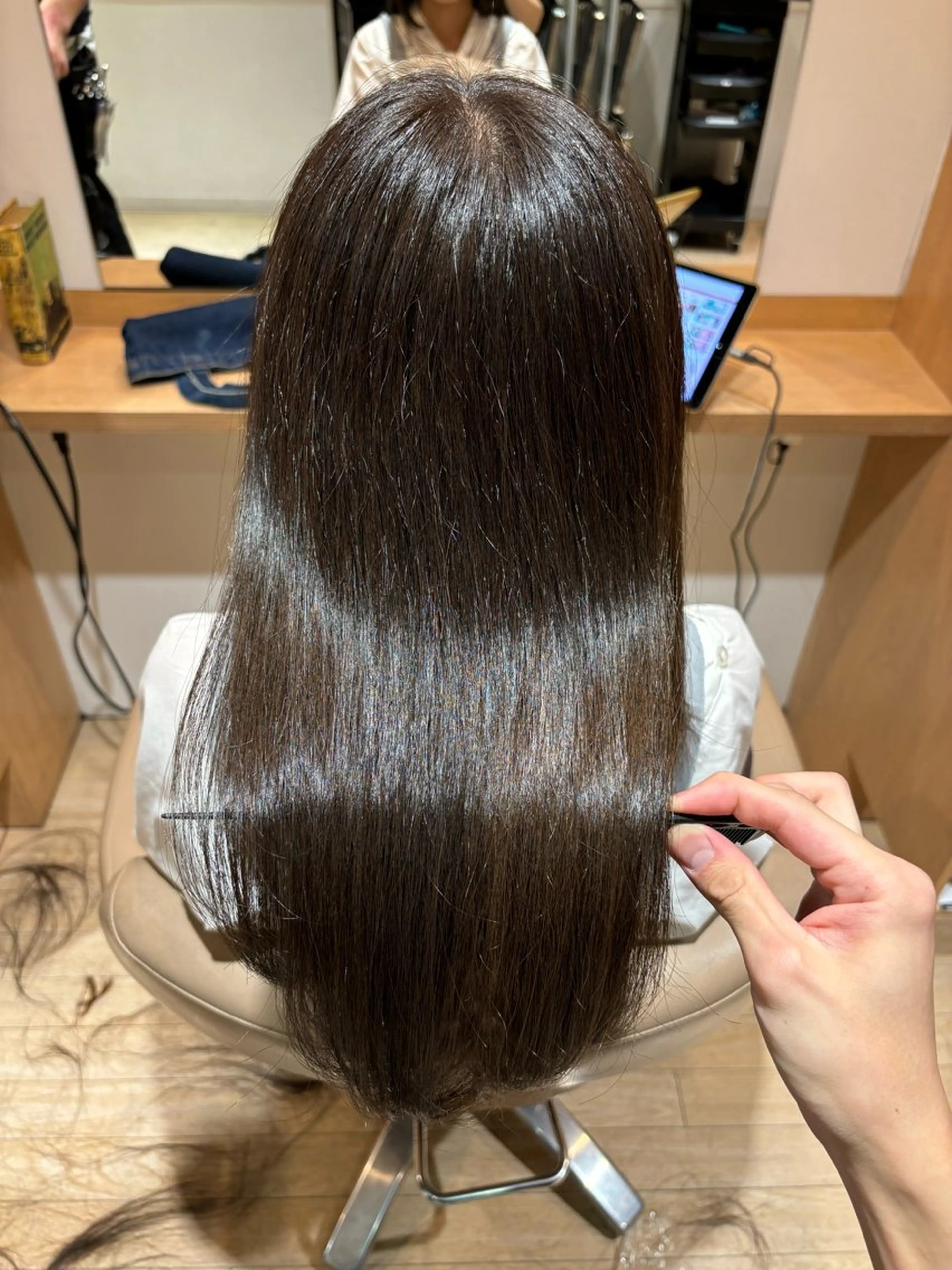 ロング カット ヘアカラー トリートメント 【Amphi Tokyo】宮原のヘアスタイル