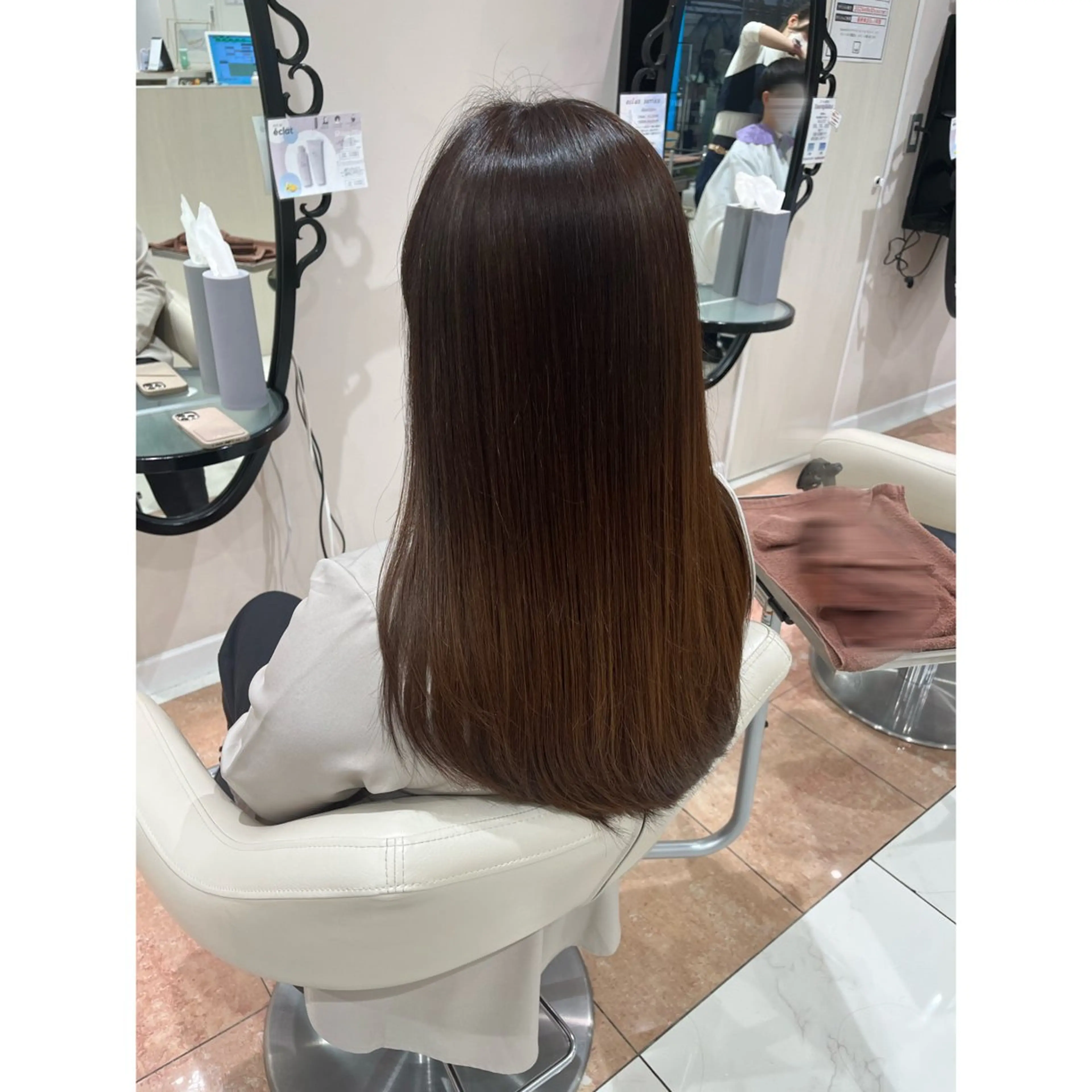 ロング カラー 韓国ヘア 🎀中川綾乃🎀のヘアスタイル