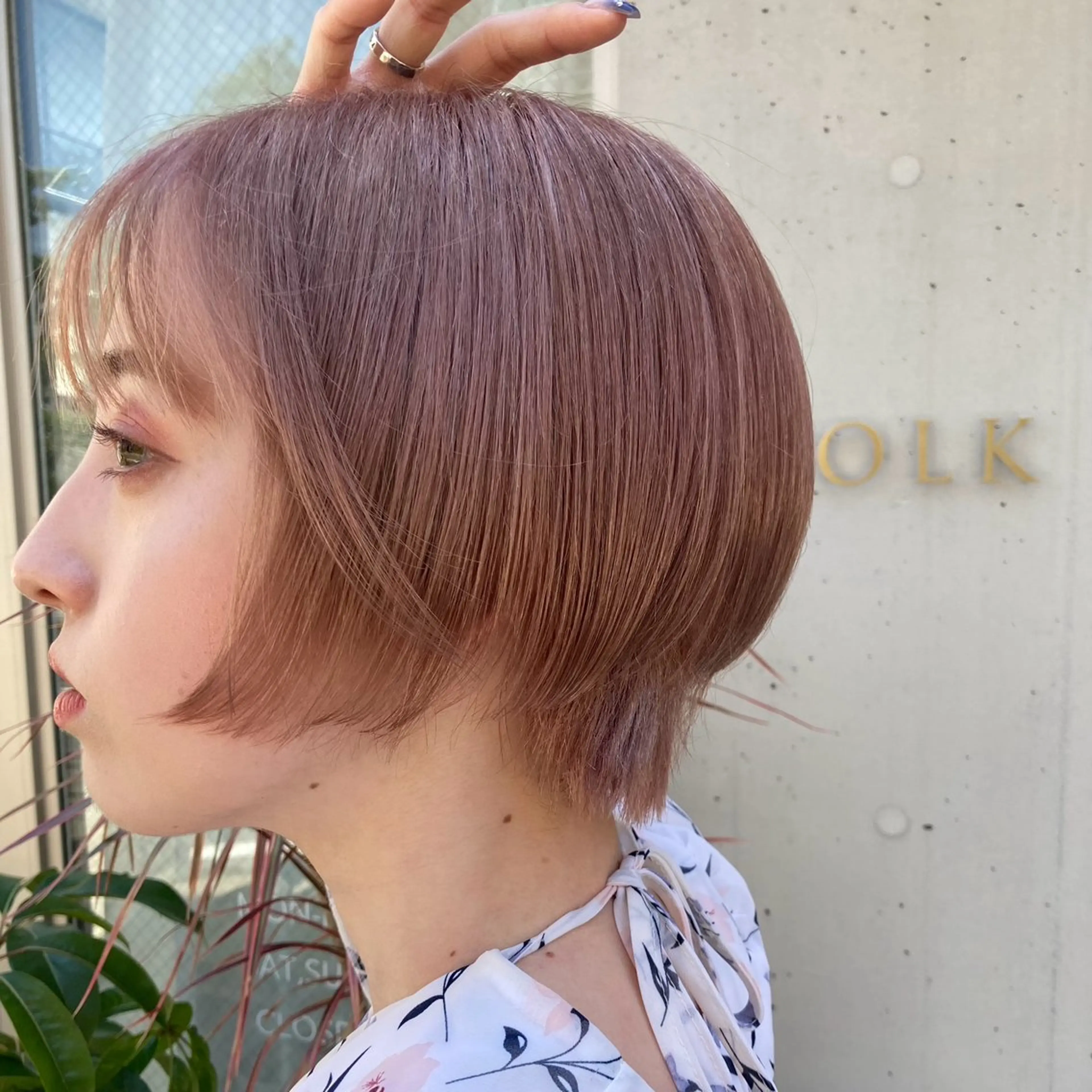 ショート カラー Ucu_Akari /ショート/ボブ🌿のヘアスタイル
