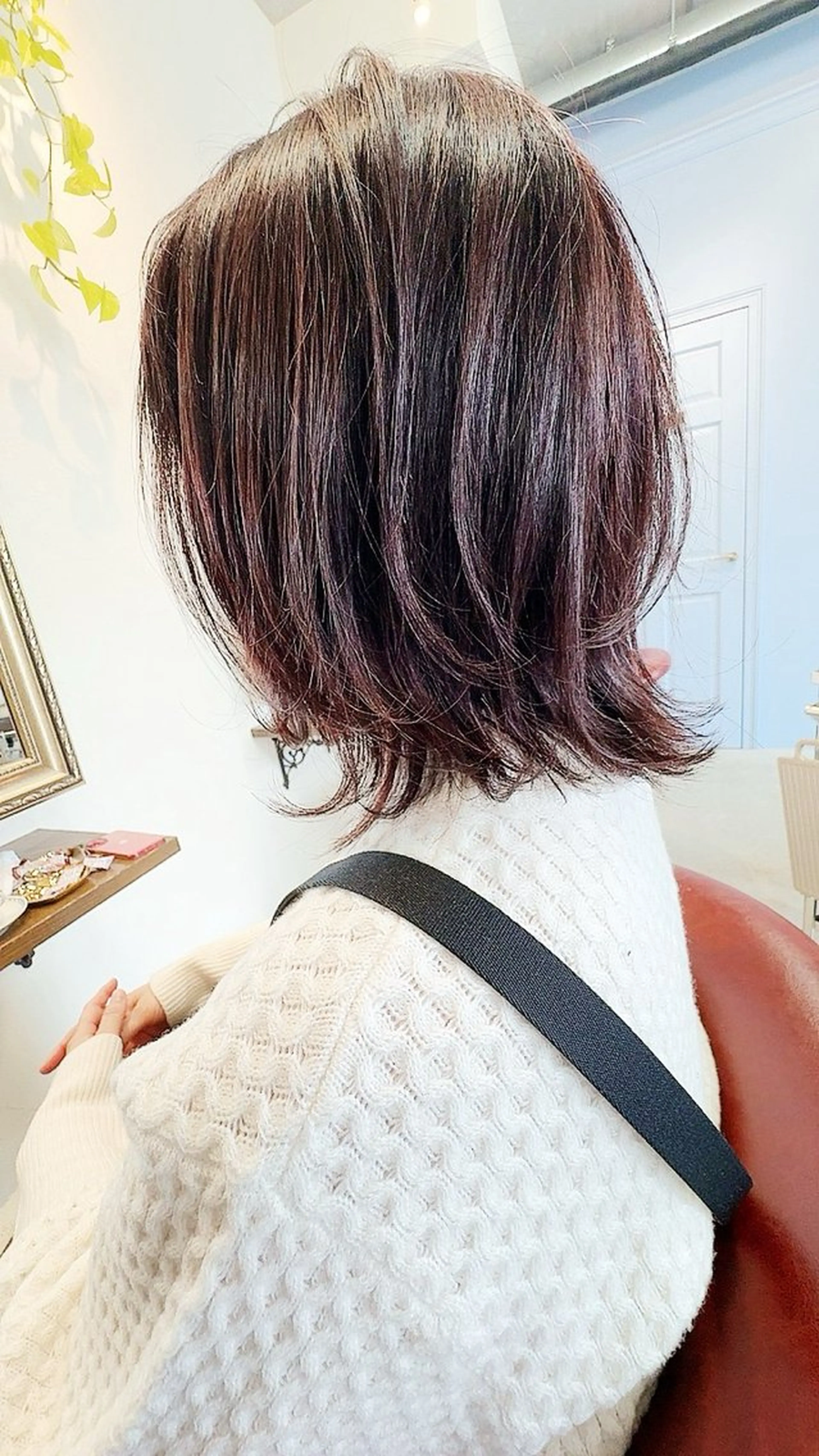 ミディアム パーマ オーナースタイリスト 佐藤のヘアスタイル