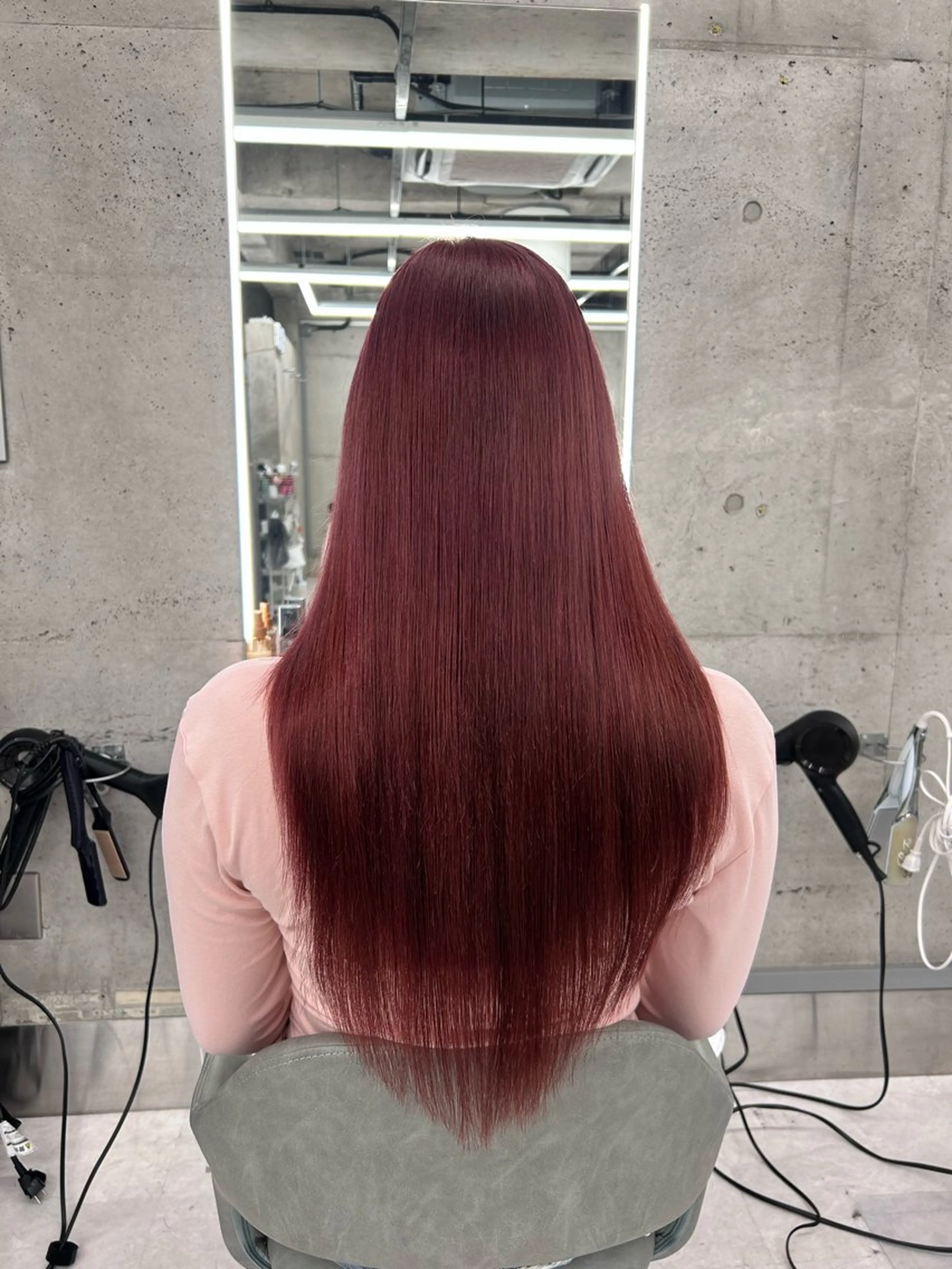 ロング カラー カット ヘアカラー カラー/エクステ 🤍ルナのヘアスタイル