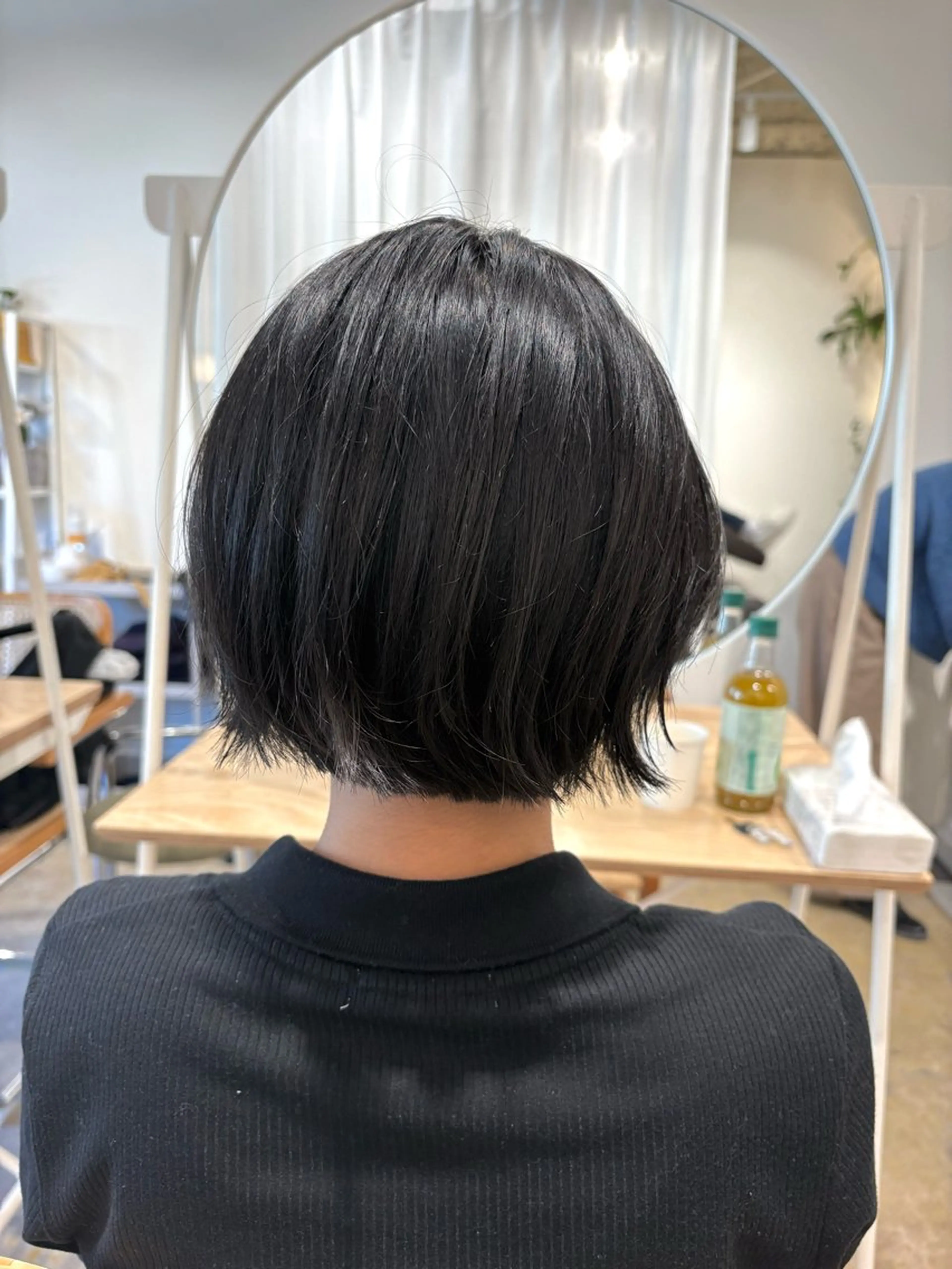 ショート トリートメント ヘアカラー トリートメント Time is mummyのヘアスタイル