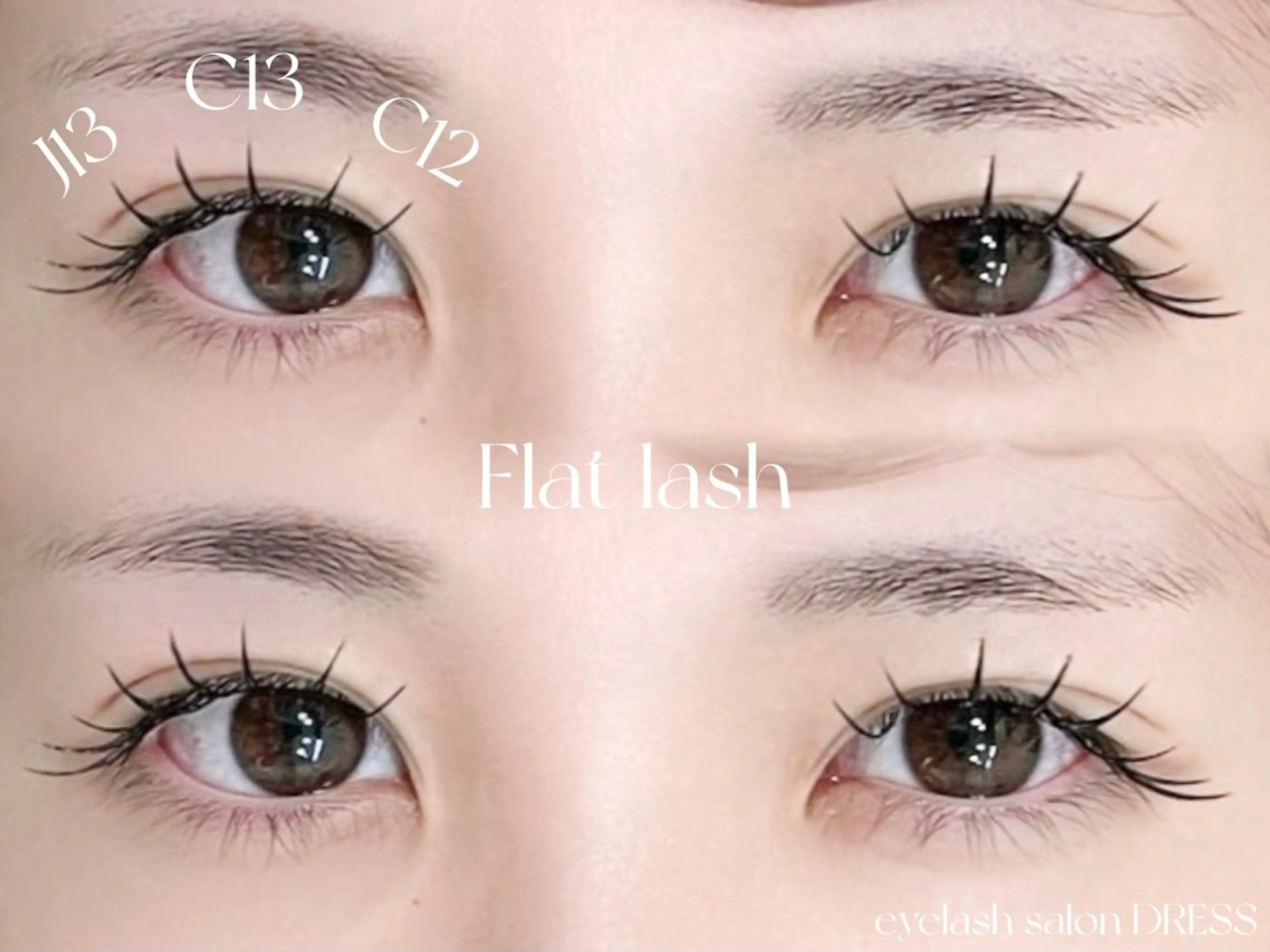 マツエク・マツパ Kahulihair Uluのマツエク・マツパデザイン