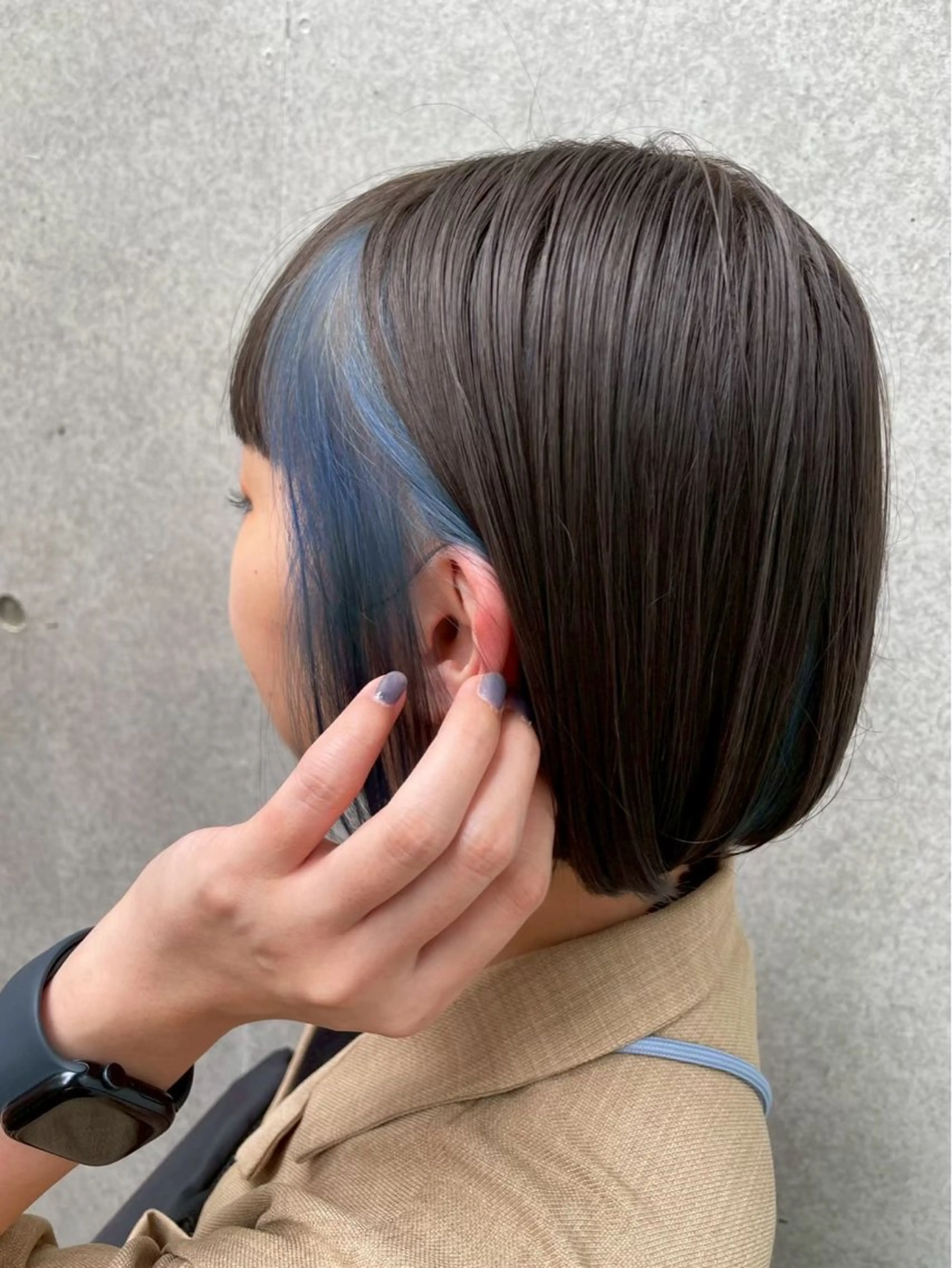 インナーカラー🩵の写真