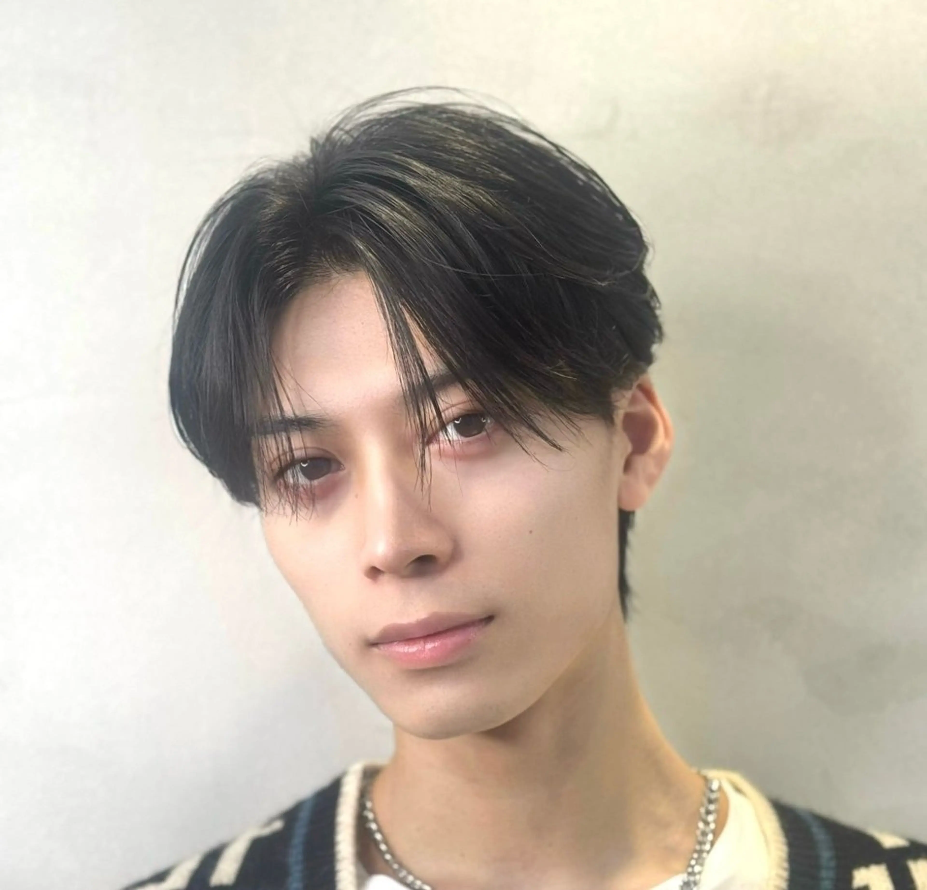 メンズ センターパート 巻ける縮毛矯正/ボブ 小顔カット大和田拓夢のヘアスタイル