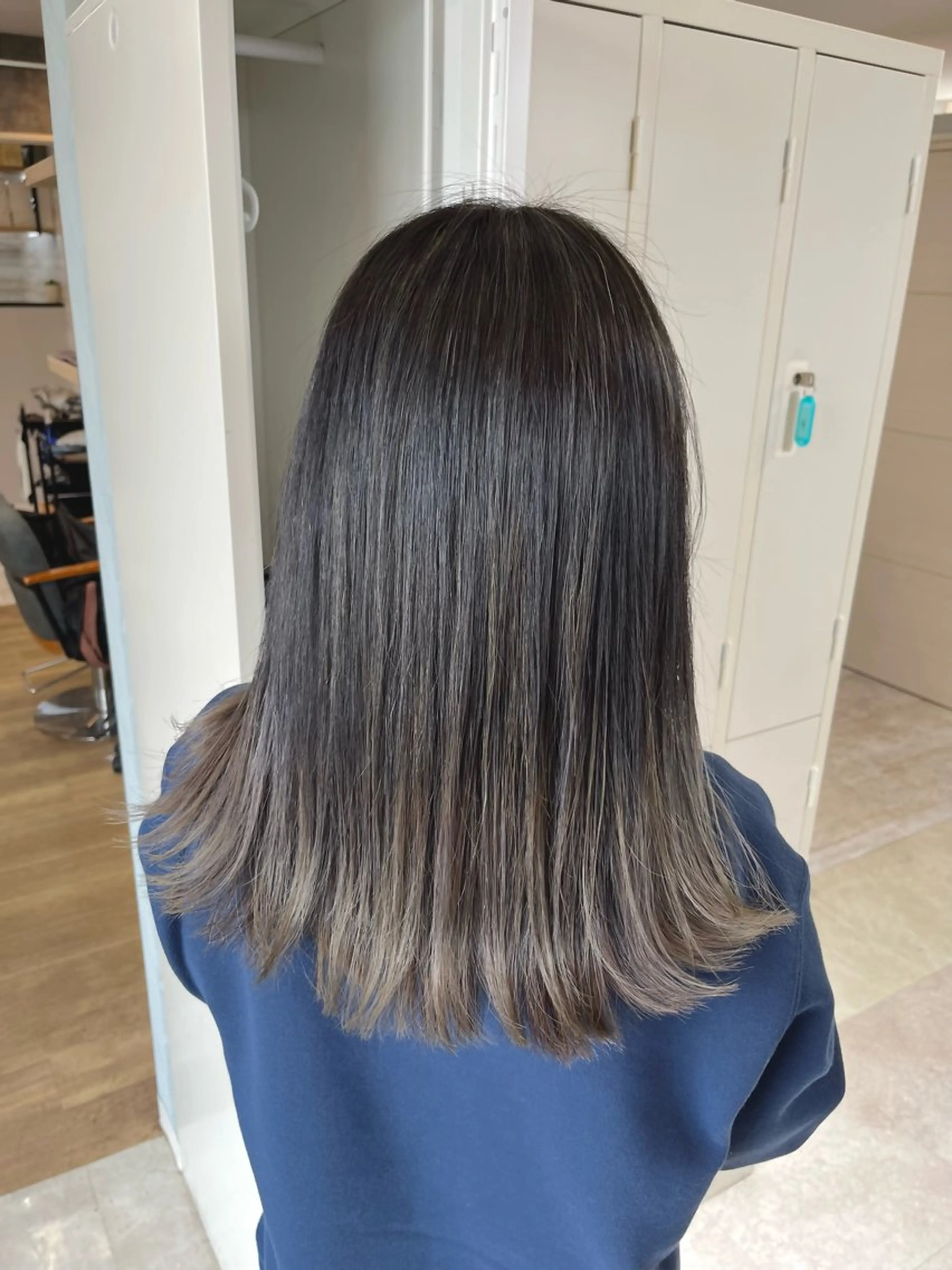 ロング カット ヘアカラー トリートメント 渡邉 三香子のヘアスタイル