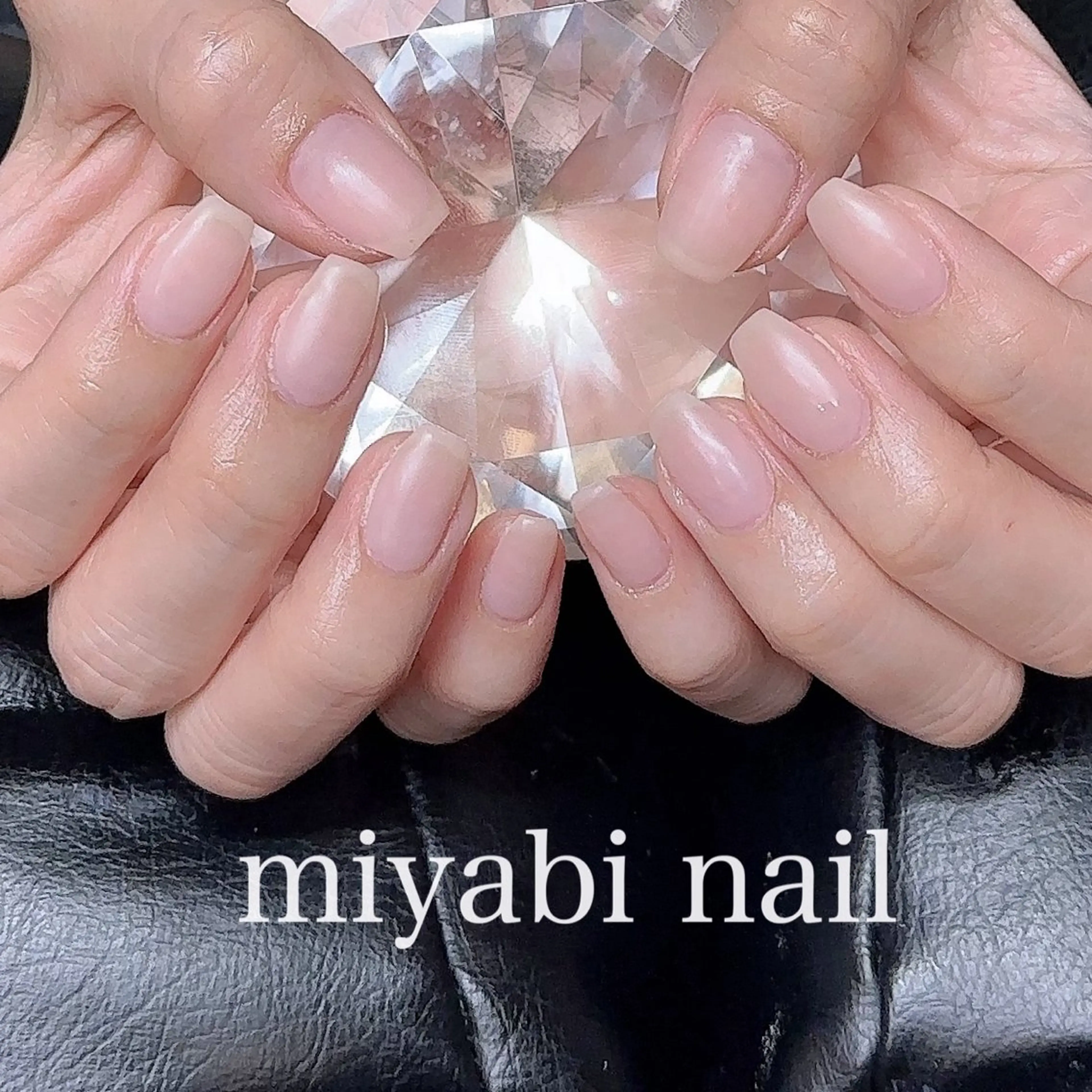 ネイル マットネイル 持ち込み オフィスネイル ピンク スクエアネイル ハンドネイル miyabi nail 桂川駅近くのネイルデザイン