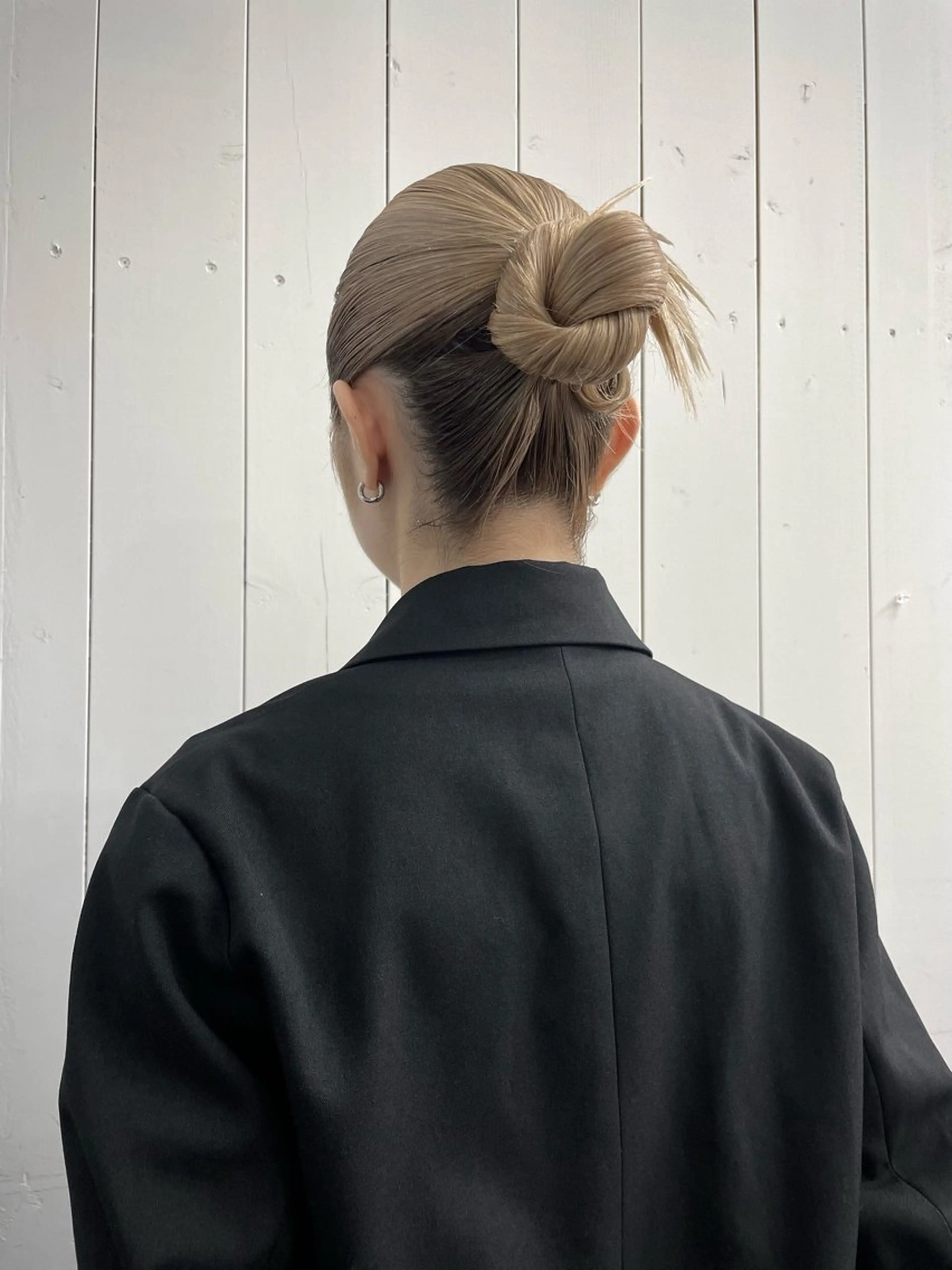 ミディアム ヘアアレンジ ヘアセット Ann./艶髪 /レイヤーカットのヘアスタイル