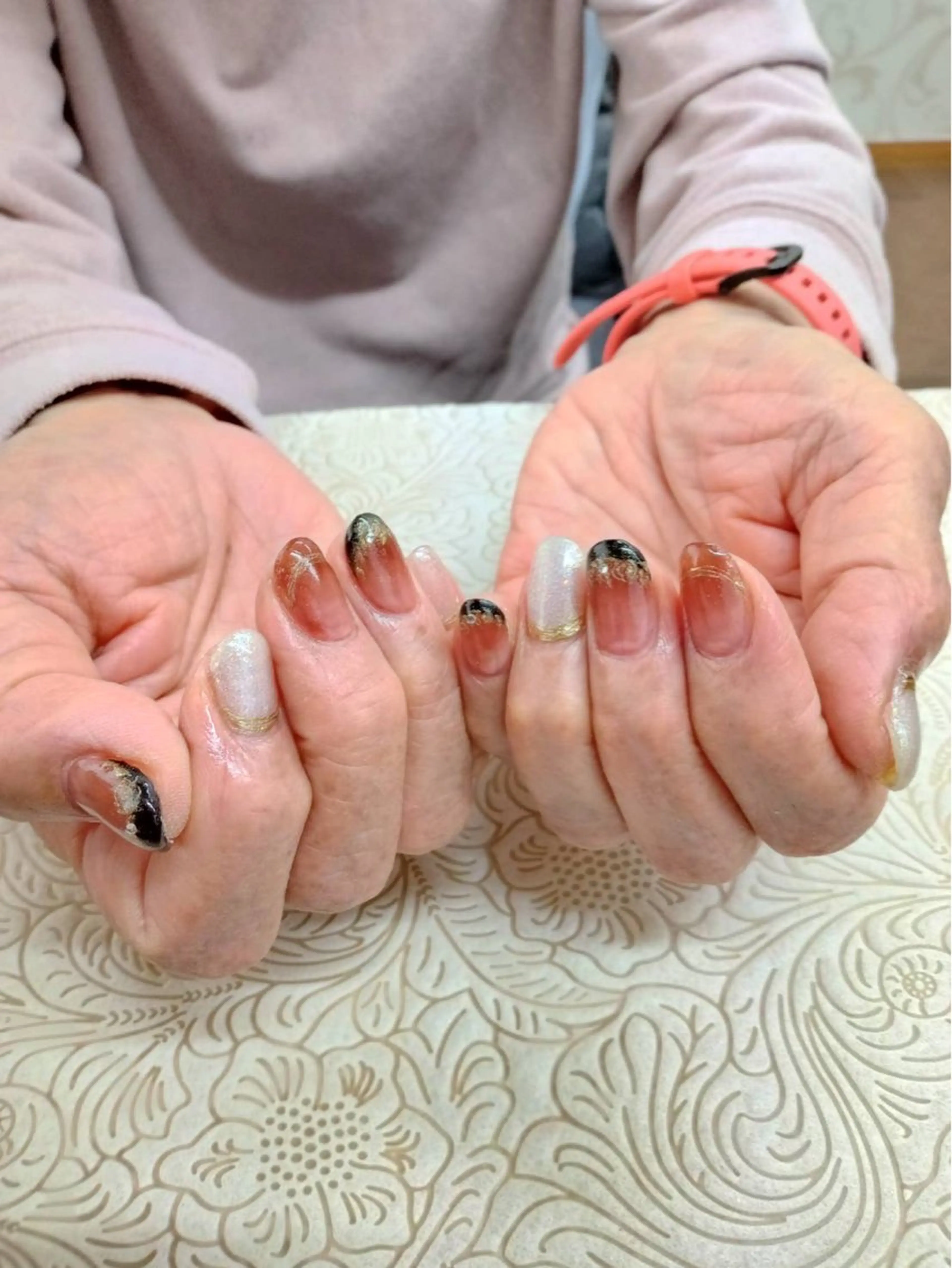 ネイル フラワーネイル precious nail  roomのネイルデザイン