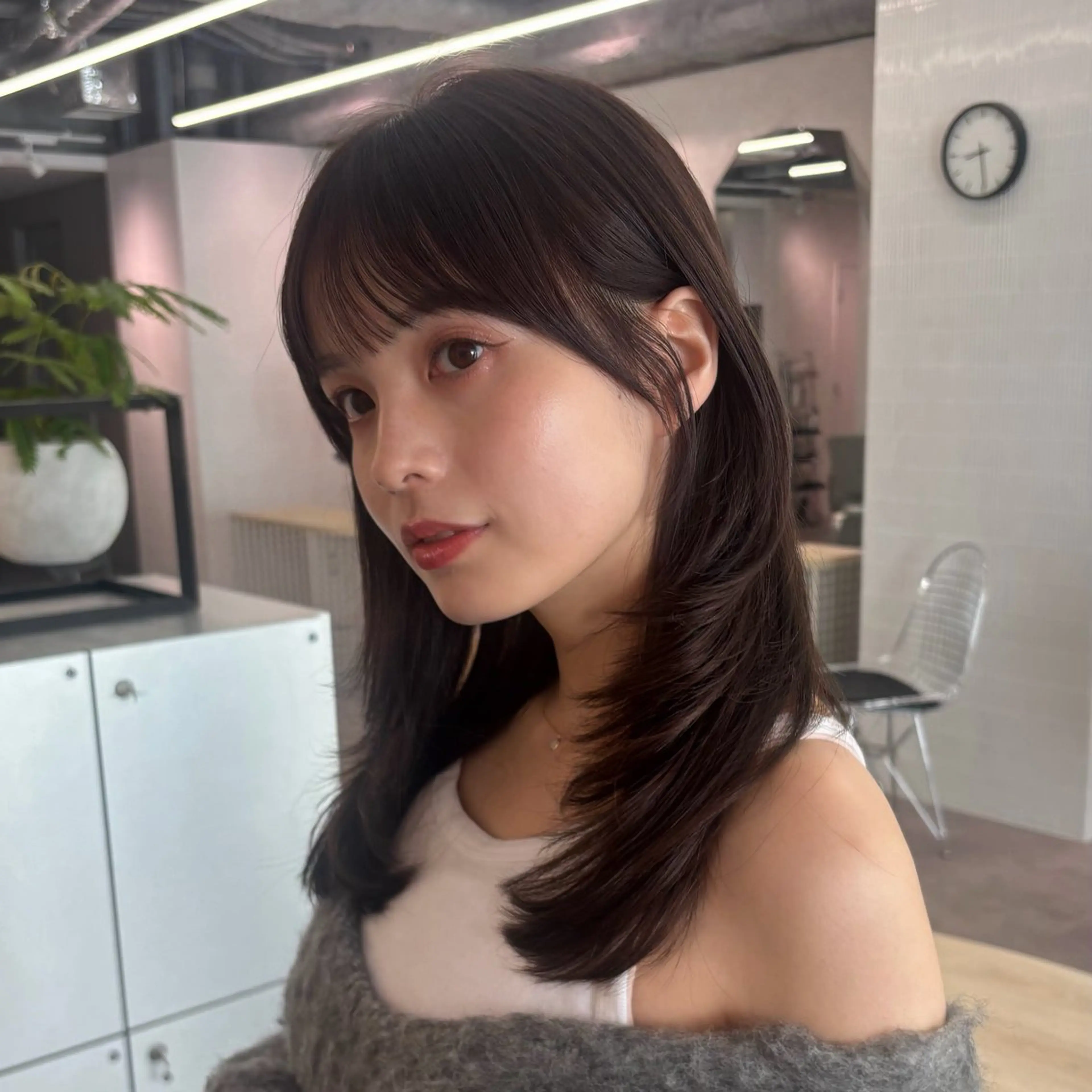 ミディアム 無料CUT 募集中🩷/横浜のヘアスタイル