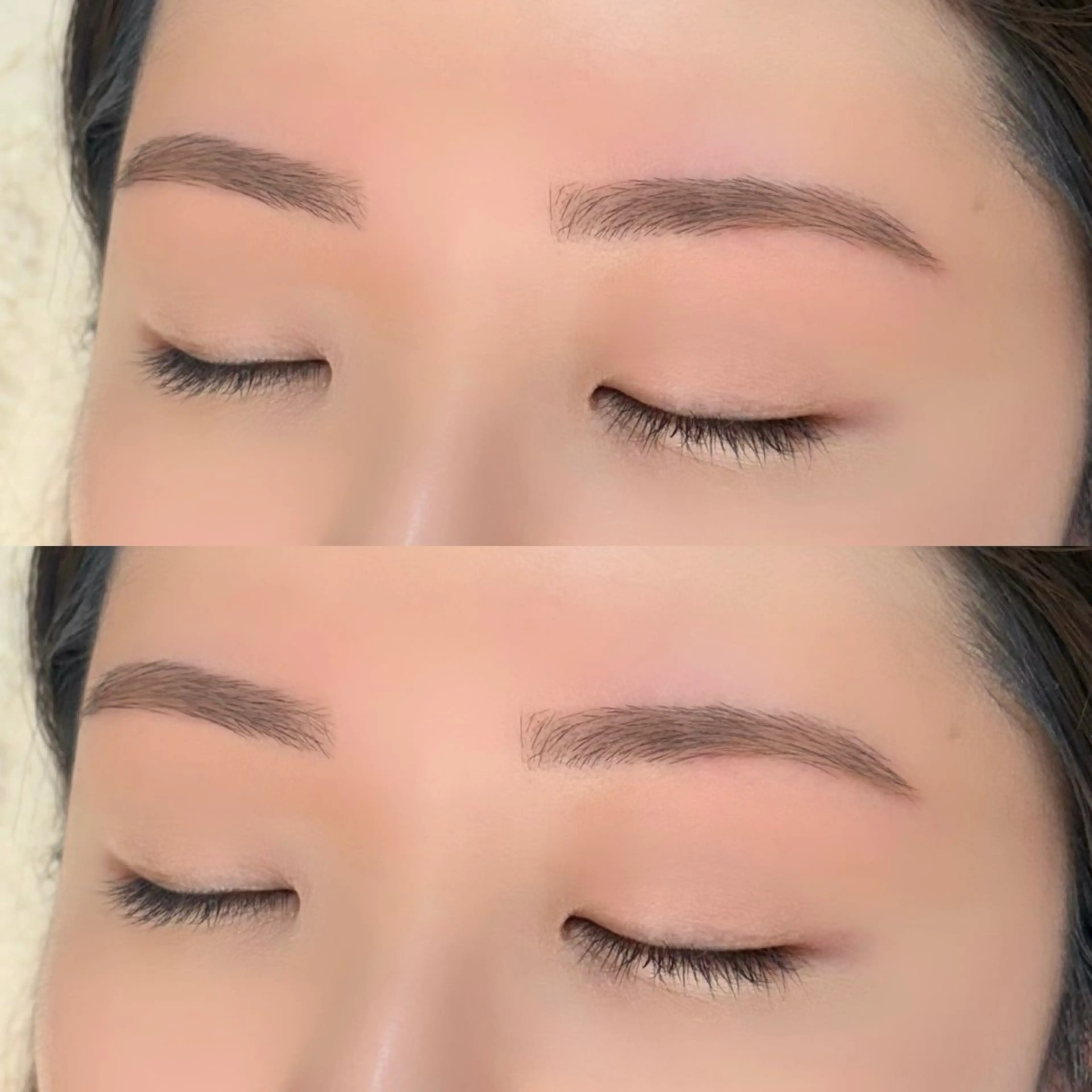 アイブロウ ワックス脱毛 眉カット meg .のマツエク・マツパデザイン