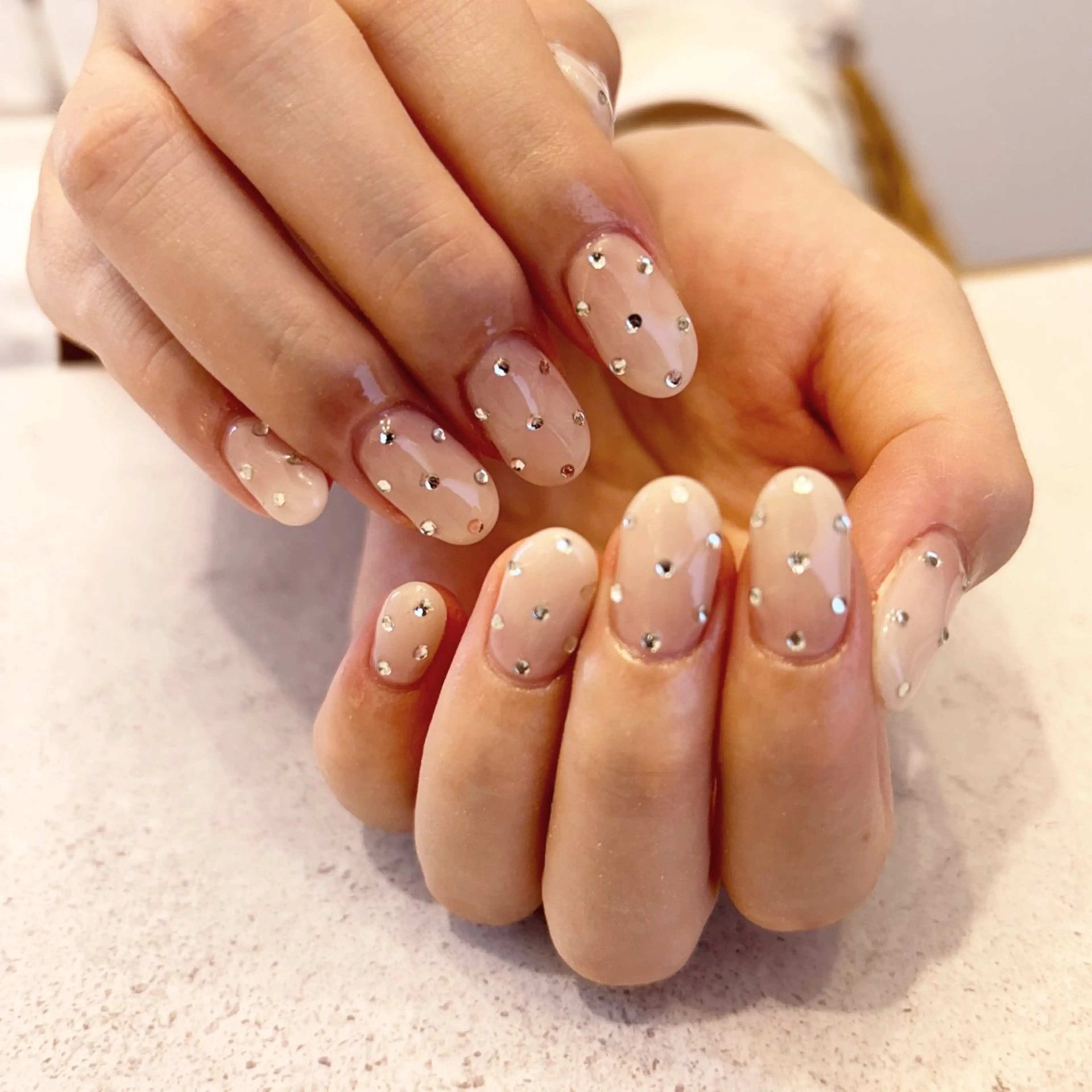 ネイル ハンドネイル Sea  nail by emaのネイルデザイン