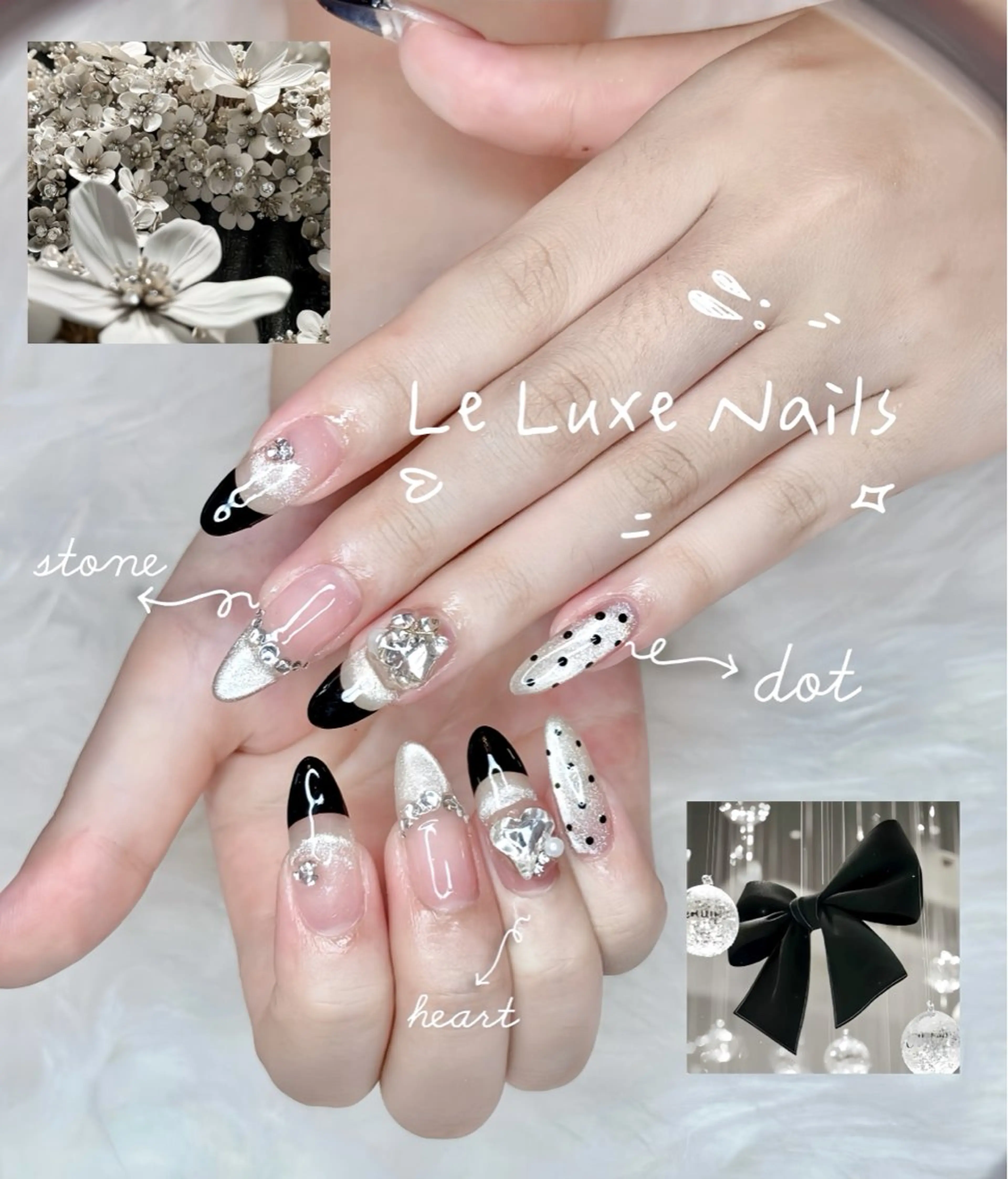 ネイル ハンドネイル le luxe nailsのネイルデザイン