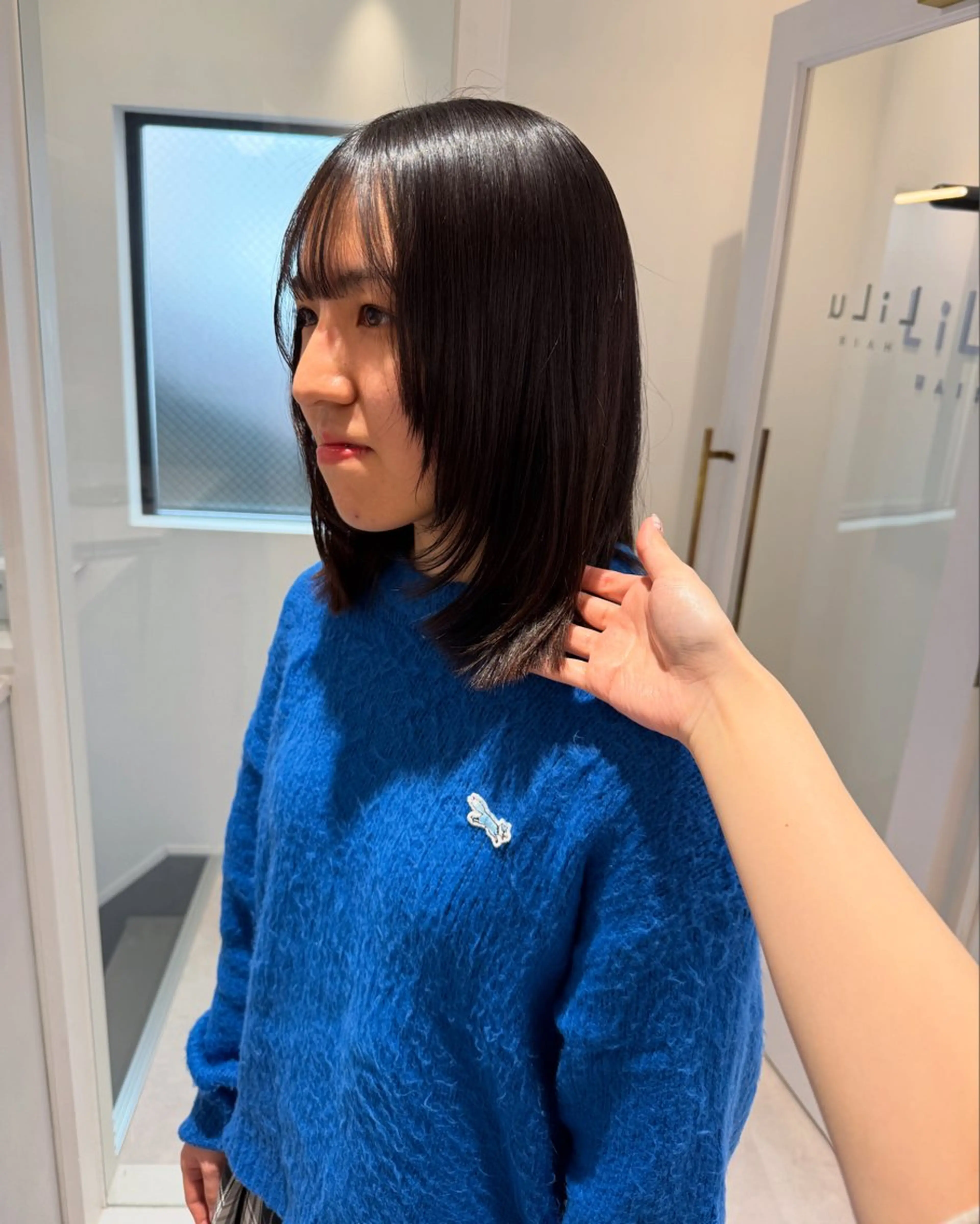 【24歳以下限定】カット+縮毛矯正ストレートの写真