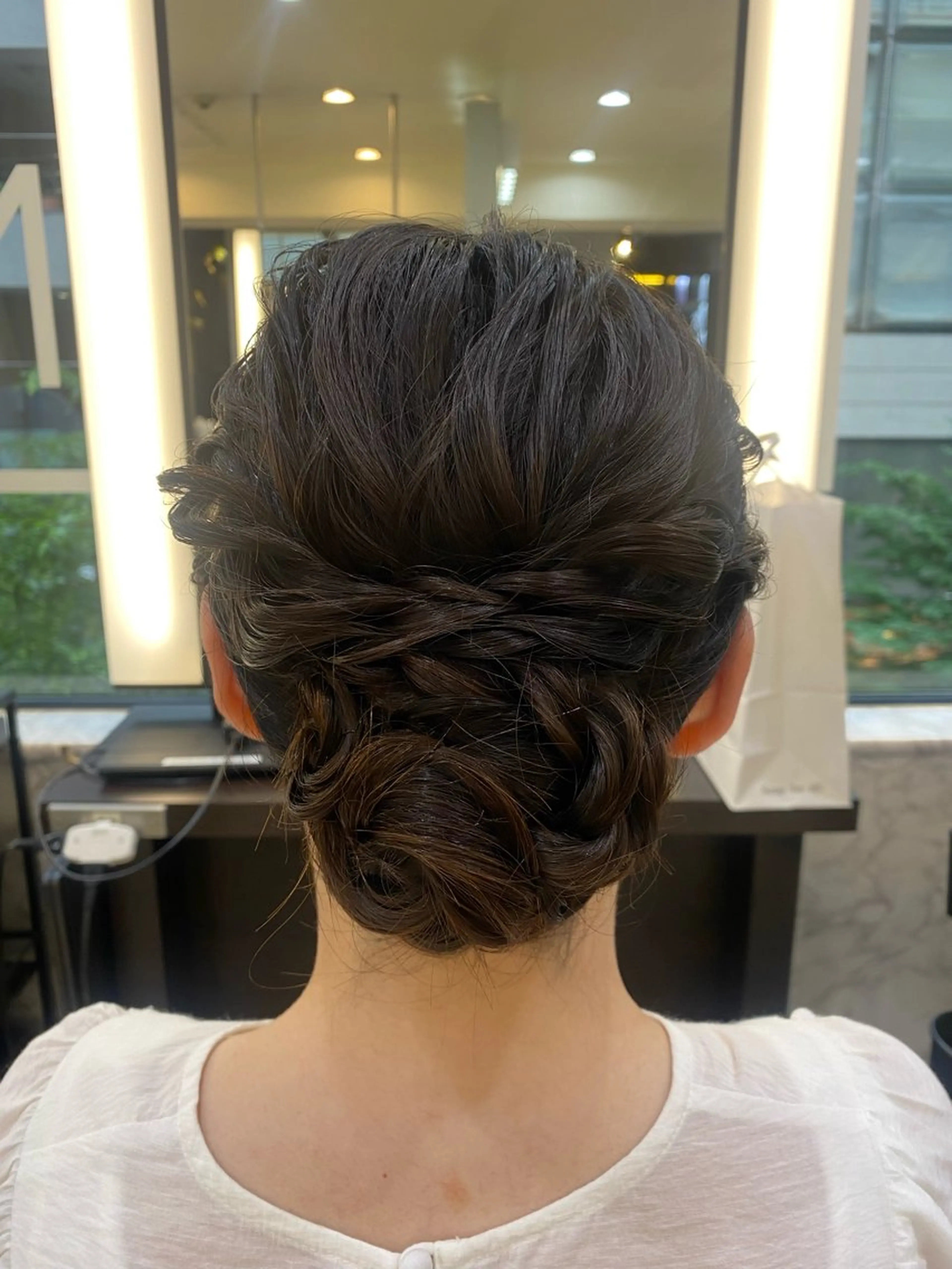 セミロング ヘアアレンジ 浴衣 石垣廣乃 /Hironoのヘアスタイル