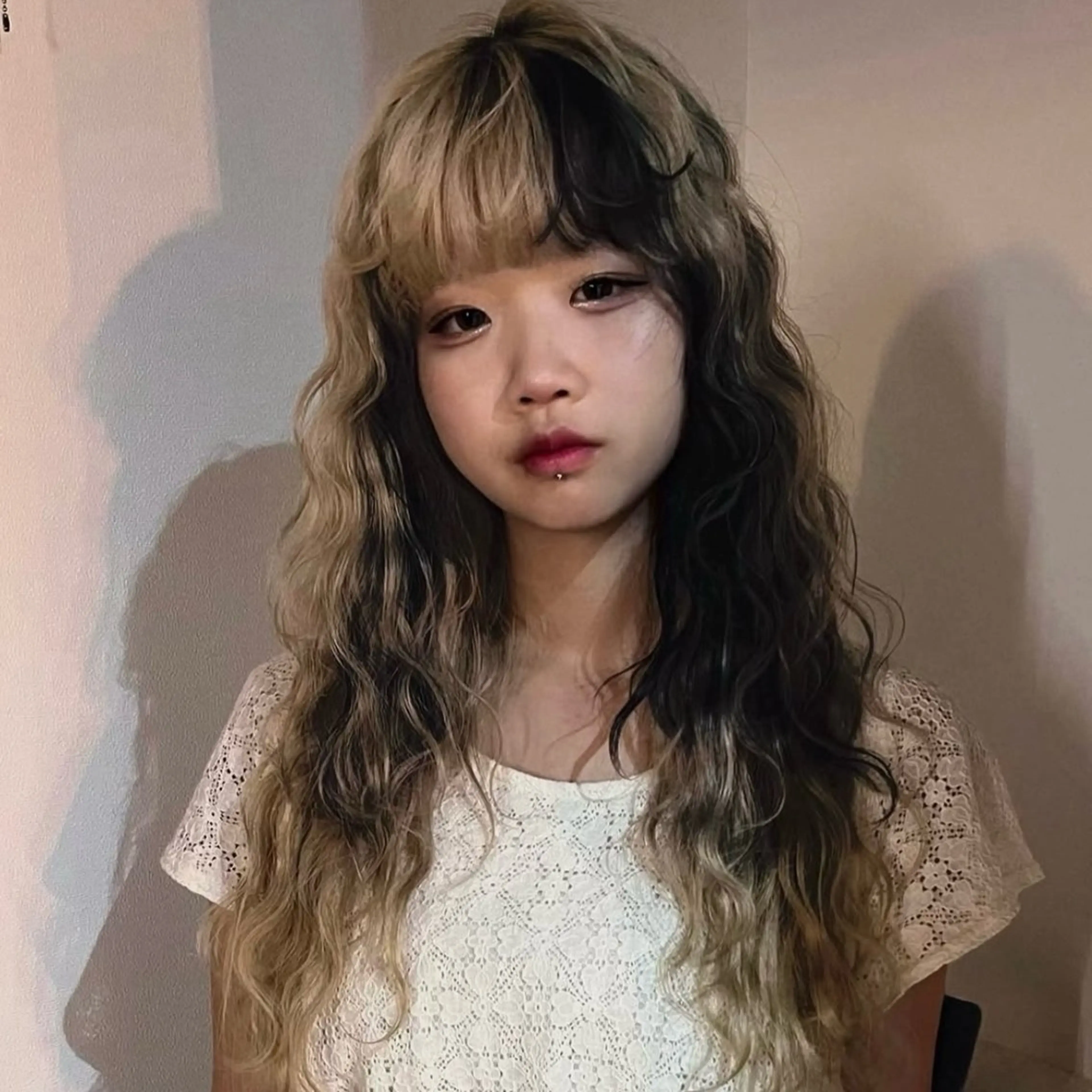 ブリーチリタッチ🐈‍⬛➕カラー💝➕うる艶トリートメント💫の写真