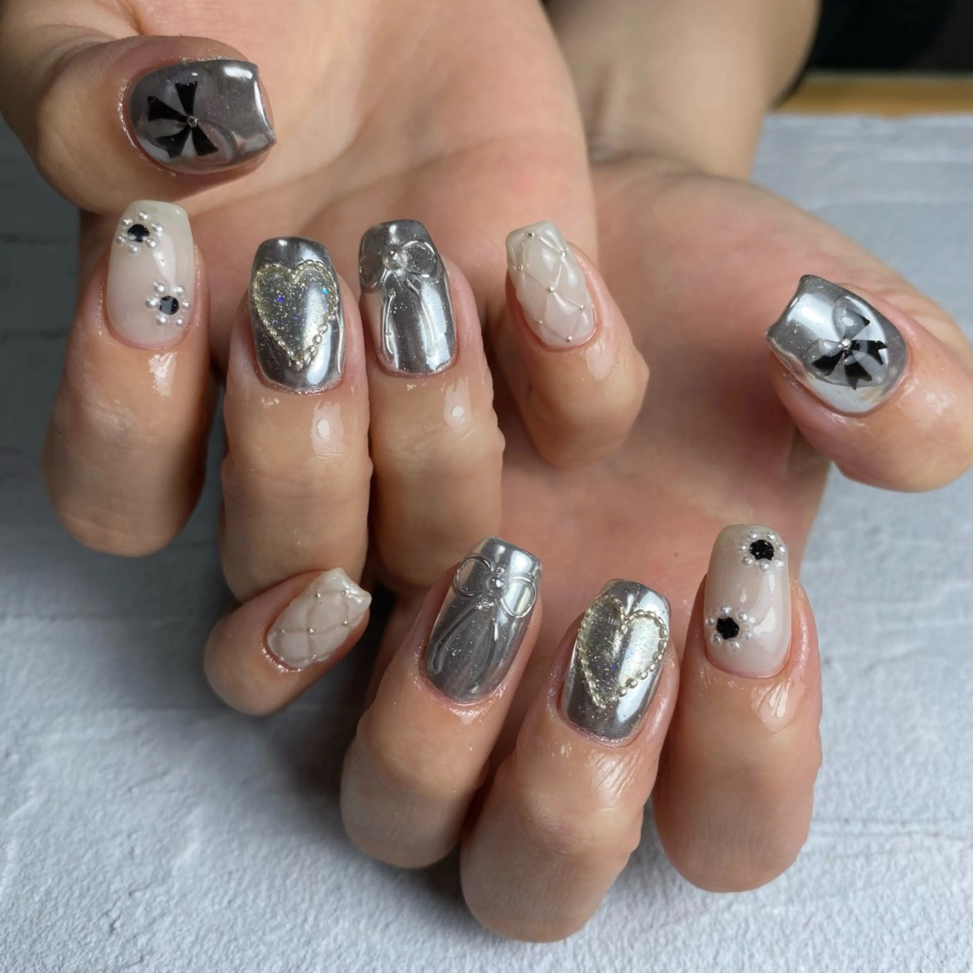 ネイル ハンドネイル Re:Smil所属・☺︎ NOZOMI☺︎のネイルデザイン