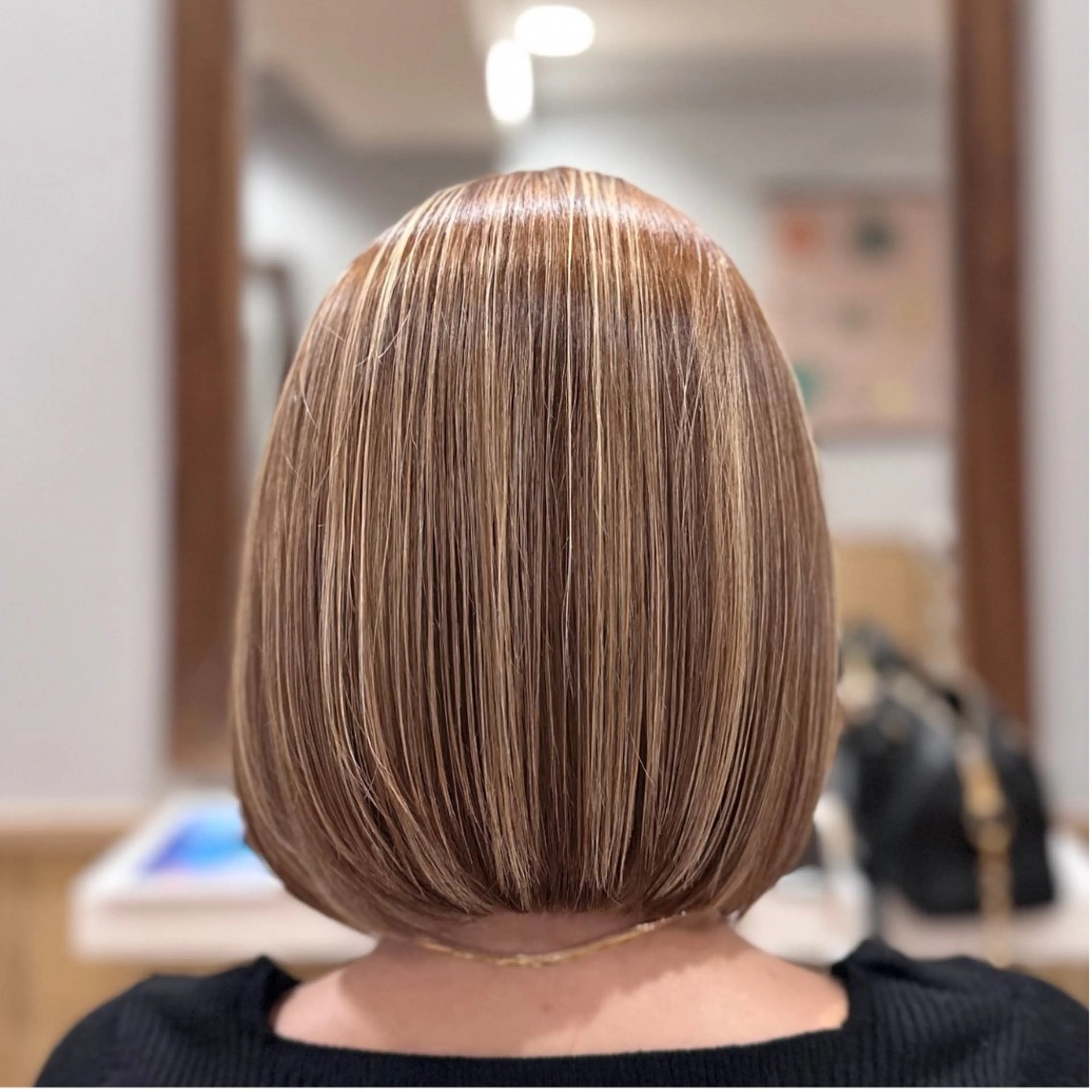 ミディアム ハイライト レイヤーカット 村松圭介 立川駅徒歩3分のヘアスタイル