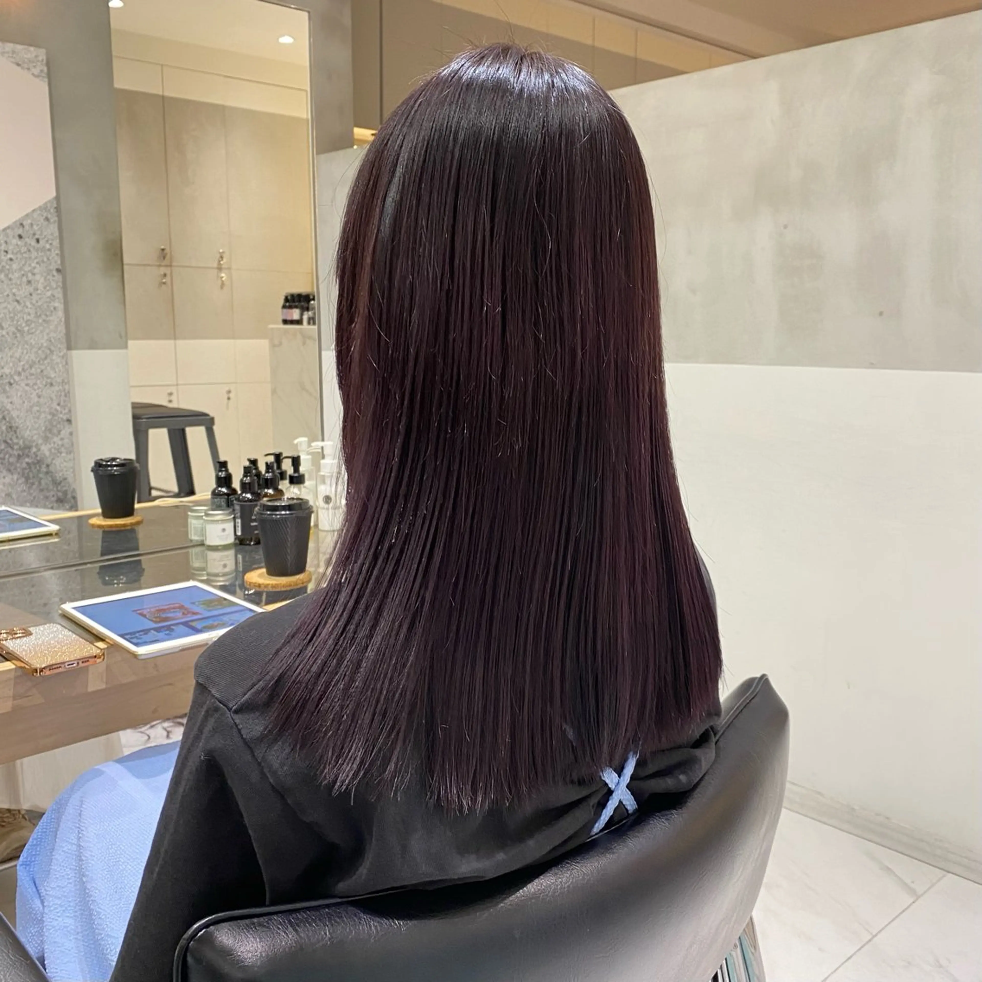 セミロング カラー グラデーションカラー ヘアカラー トリートメント 艶感/ナチュラル 🌿マアヤのヘアスタイル