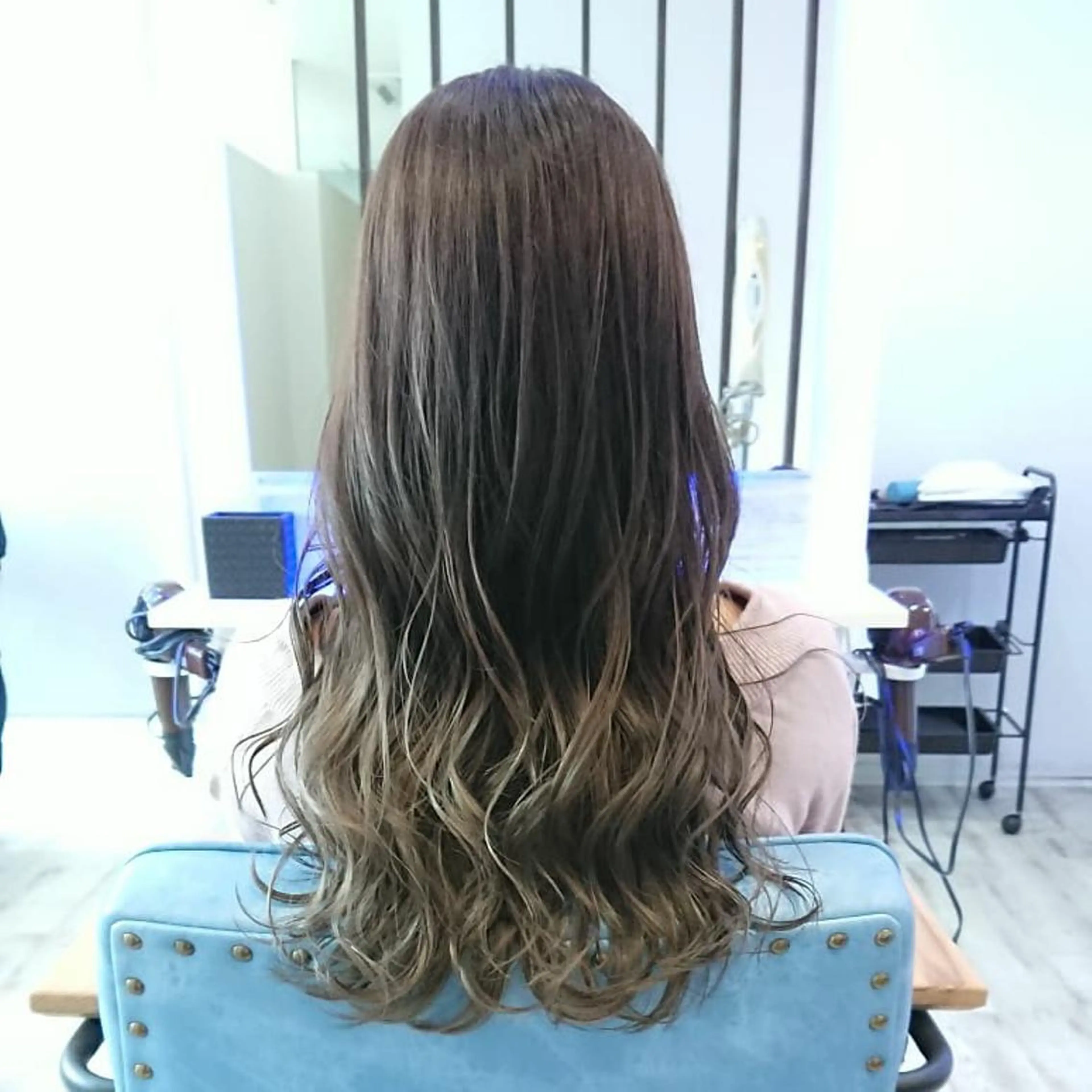 ロング カラー ヘアアレンジ 小林 伸行のヘアスタイル
