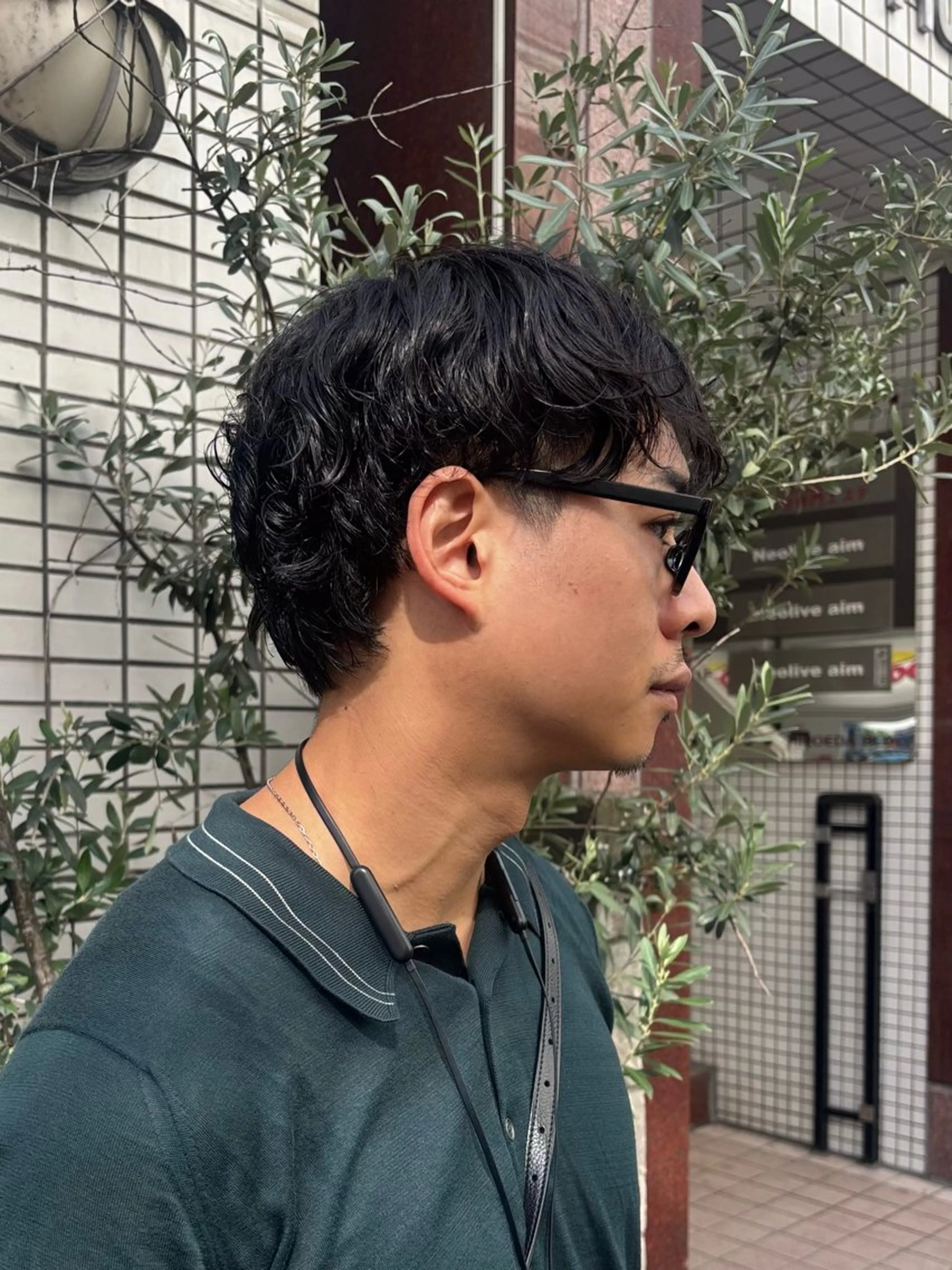 パーマ メンズ メンズパーマ ボブ/メンズ/パーマ /Tamakiのヘアスタイル