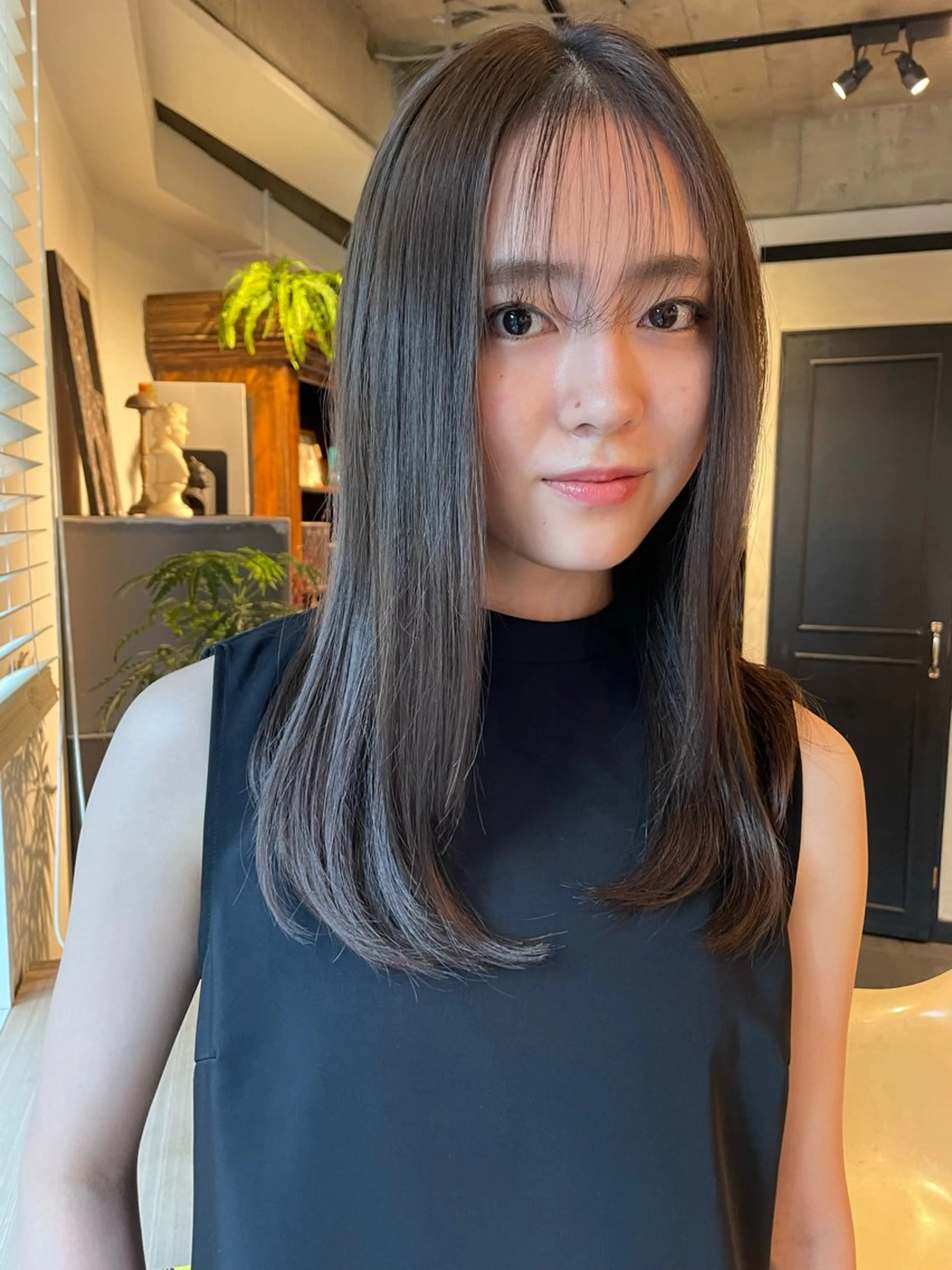 ロング カラー カット ヘアカラー トリートメント 🍃透明感/デザイン 店長MASARU🍃のヘアスタイル