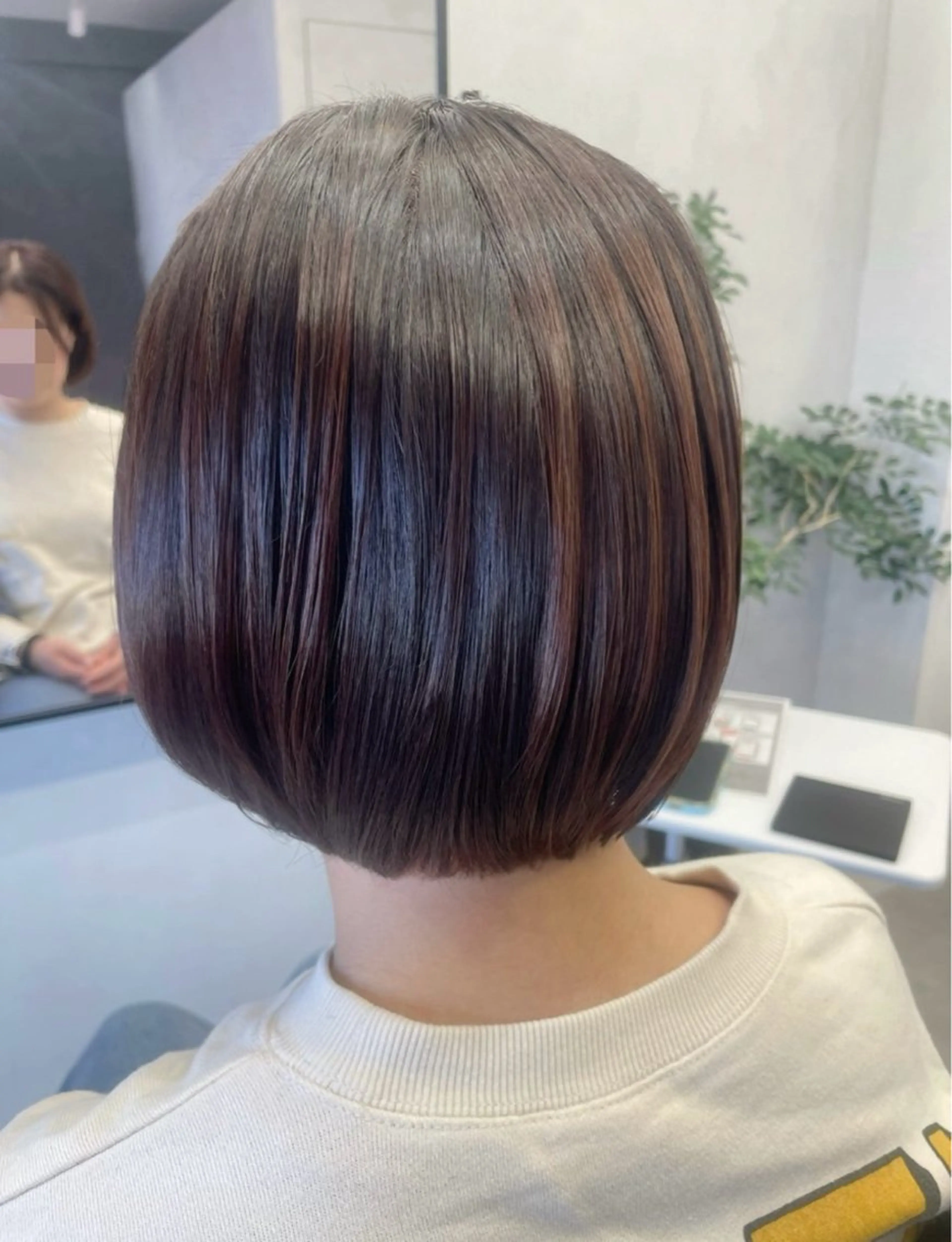 ショート ヘアカラー トリートメント GHØAT【ゴート】 さおりのヘアスタイル