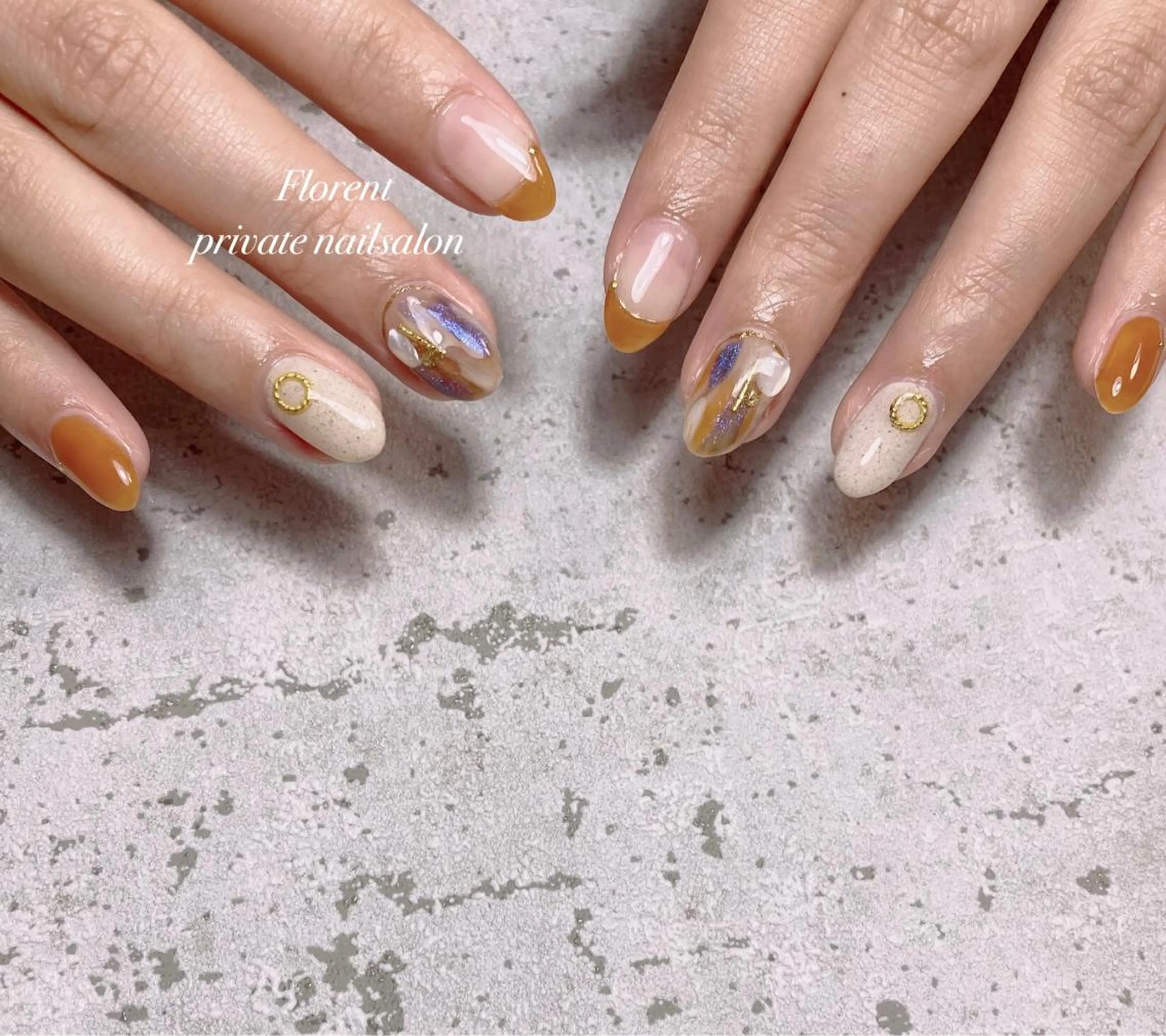 ネイル ハンドネイル florent nailのネイルデザイン
