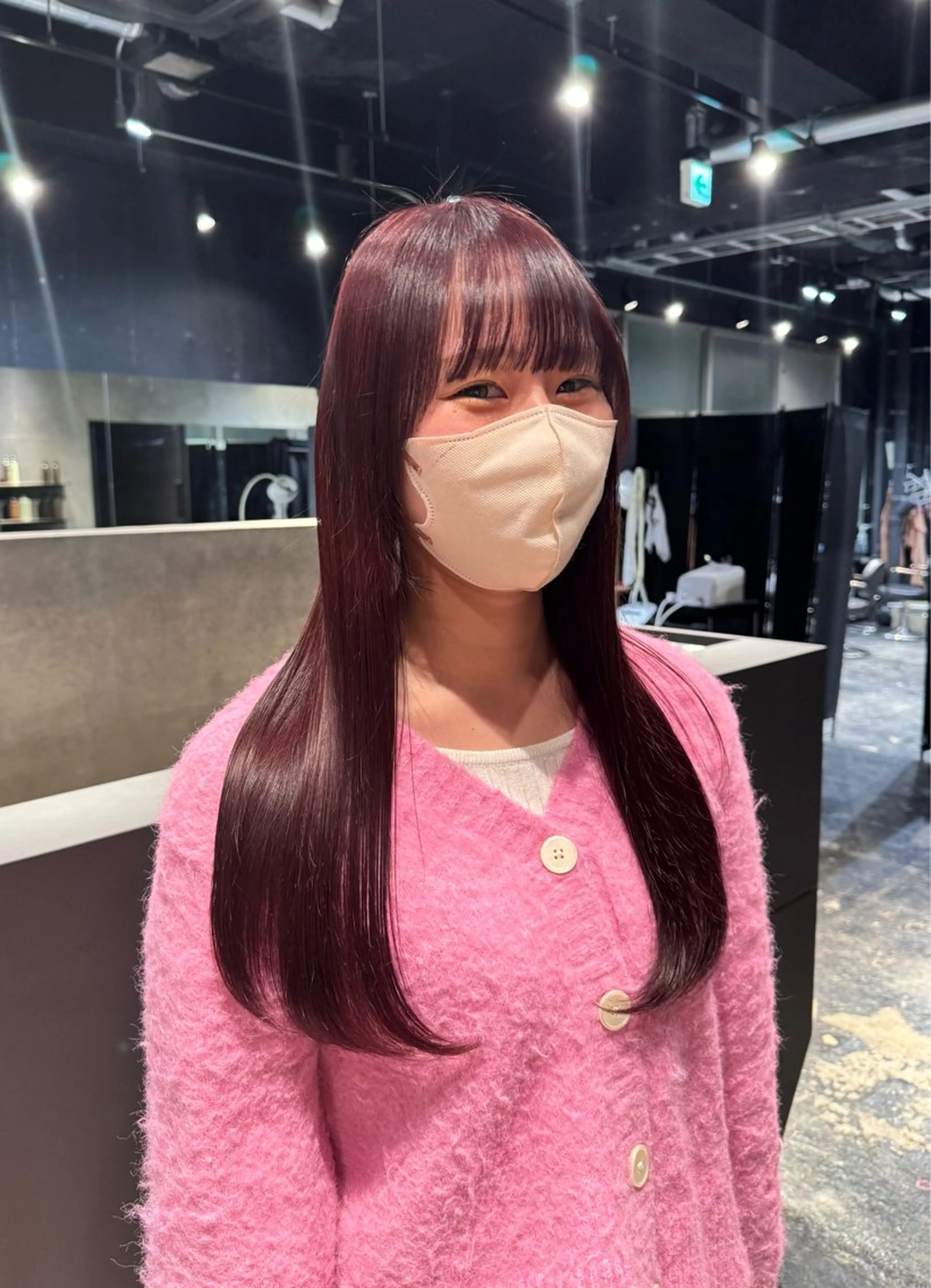 カラー ヘアカラー ブリーチ/透明感 カラー🖤🪽みさきのヘアスタイル