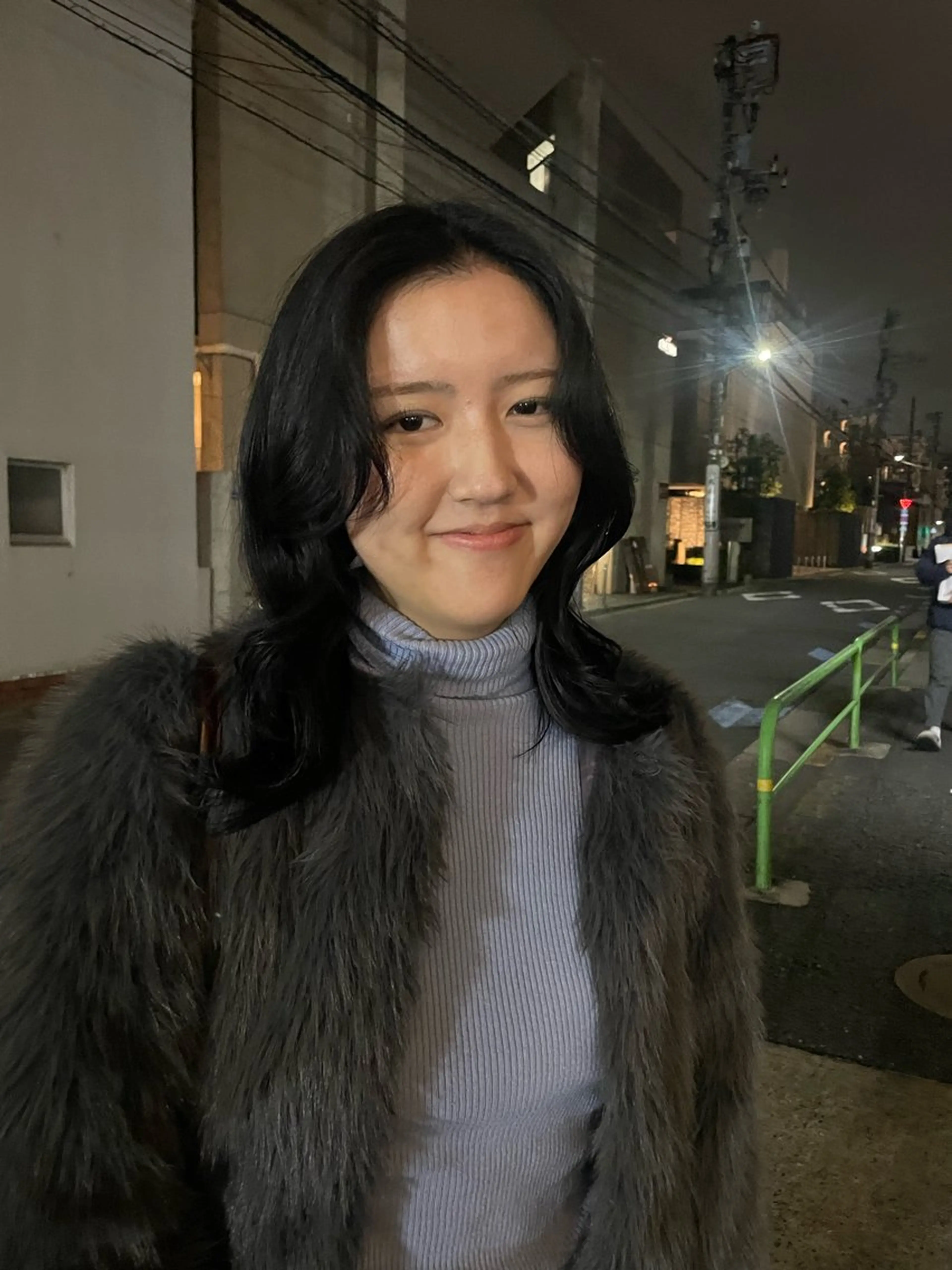 ミディアム カラー 透明感カラー トリートメント ヘアカラー トリートメント リカ/ハイトーン ・オリーブ🍀のヘアスタイル