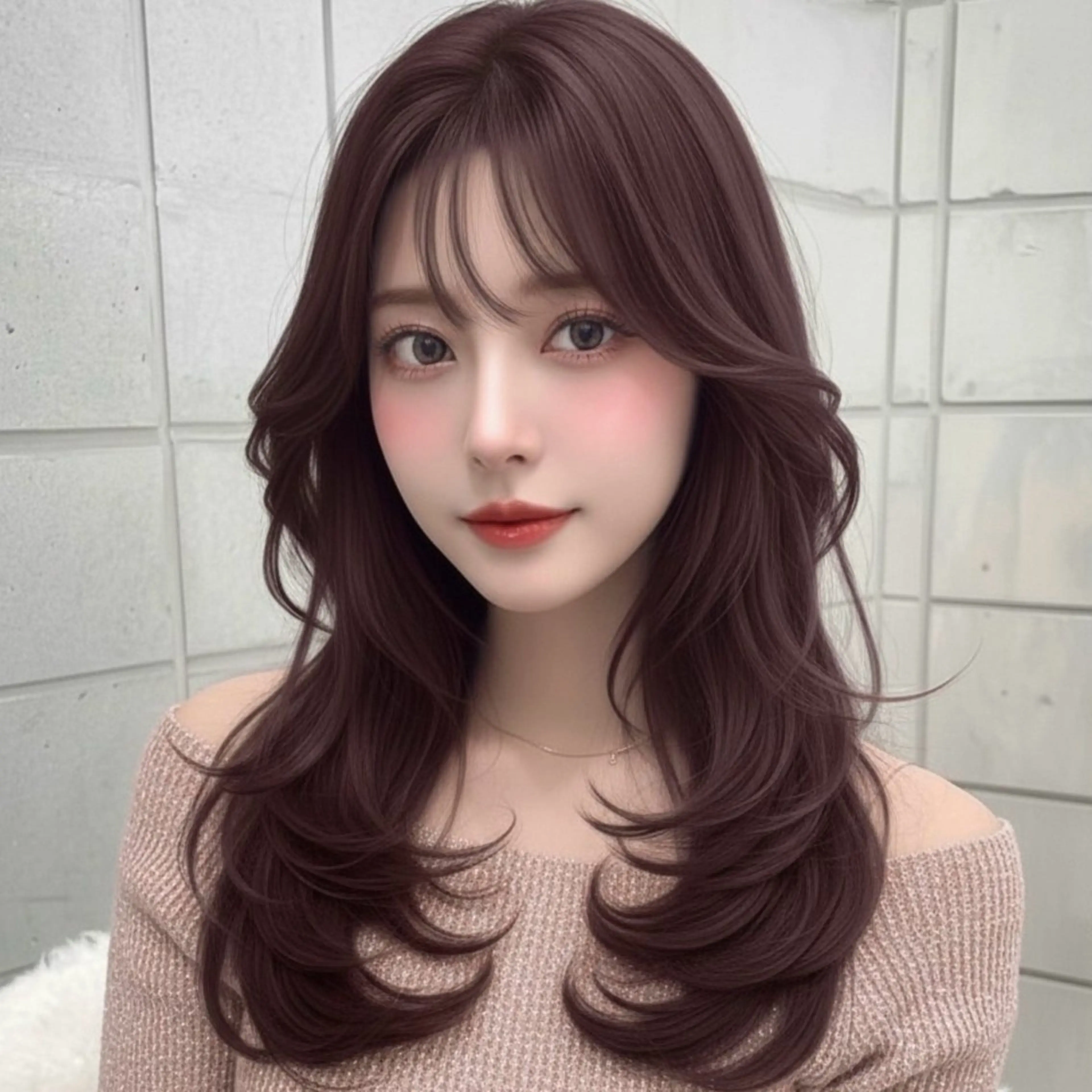 ロング ヘアカラー 愛されcolor💘 Aina/ツヤ髪のヘアスタイル