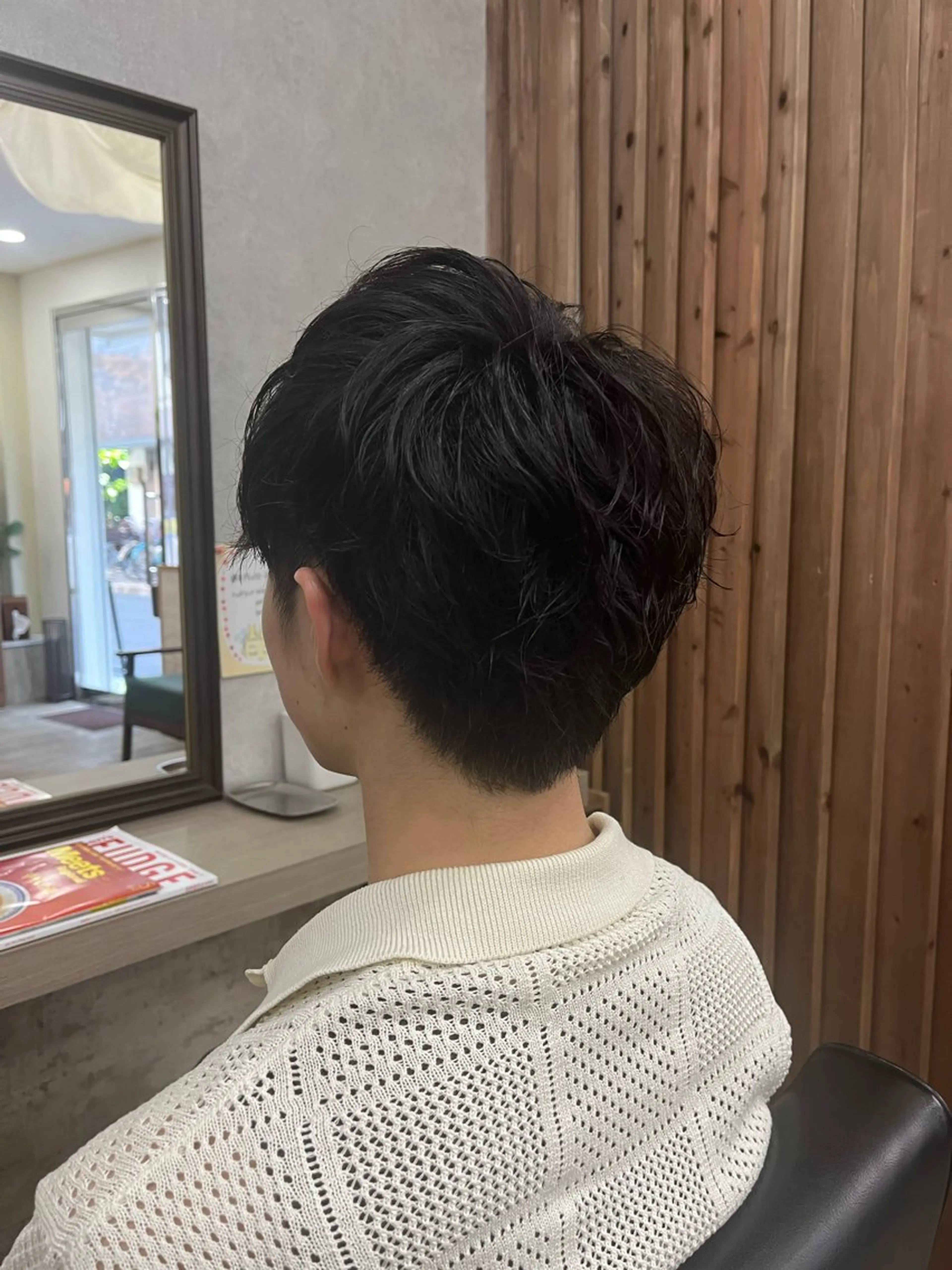 ショート 薮内 香保里のヘアスタイル