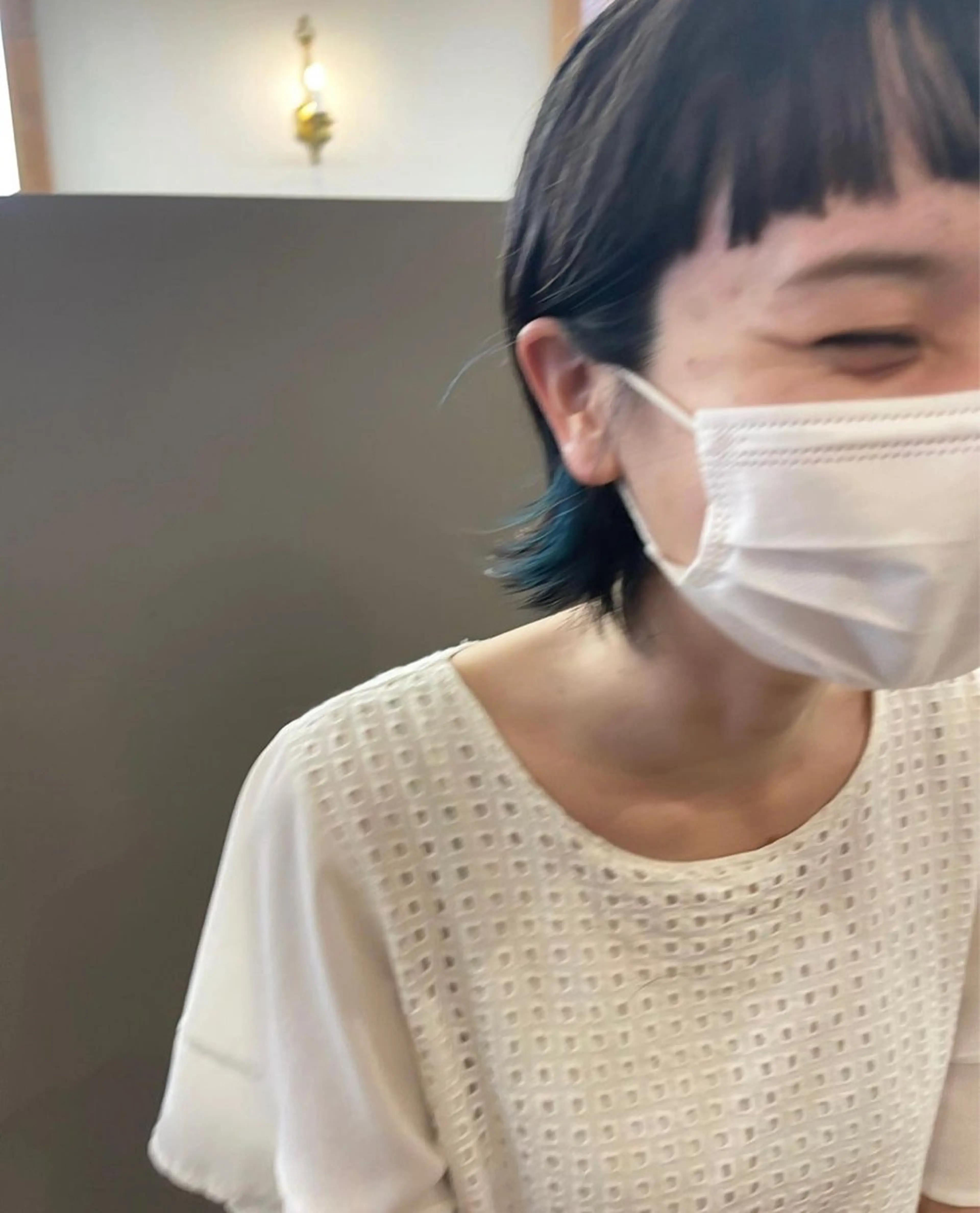 ショート カット パーマ/透明感カラー 元町🌱takutoのヘアスタイル