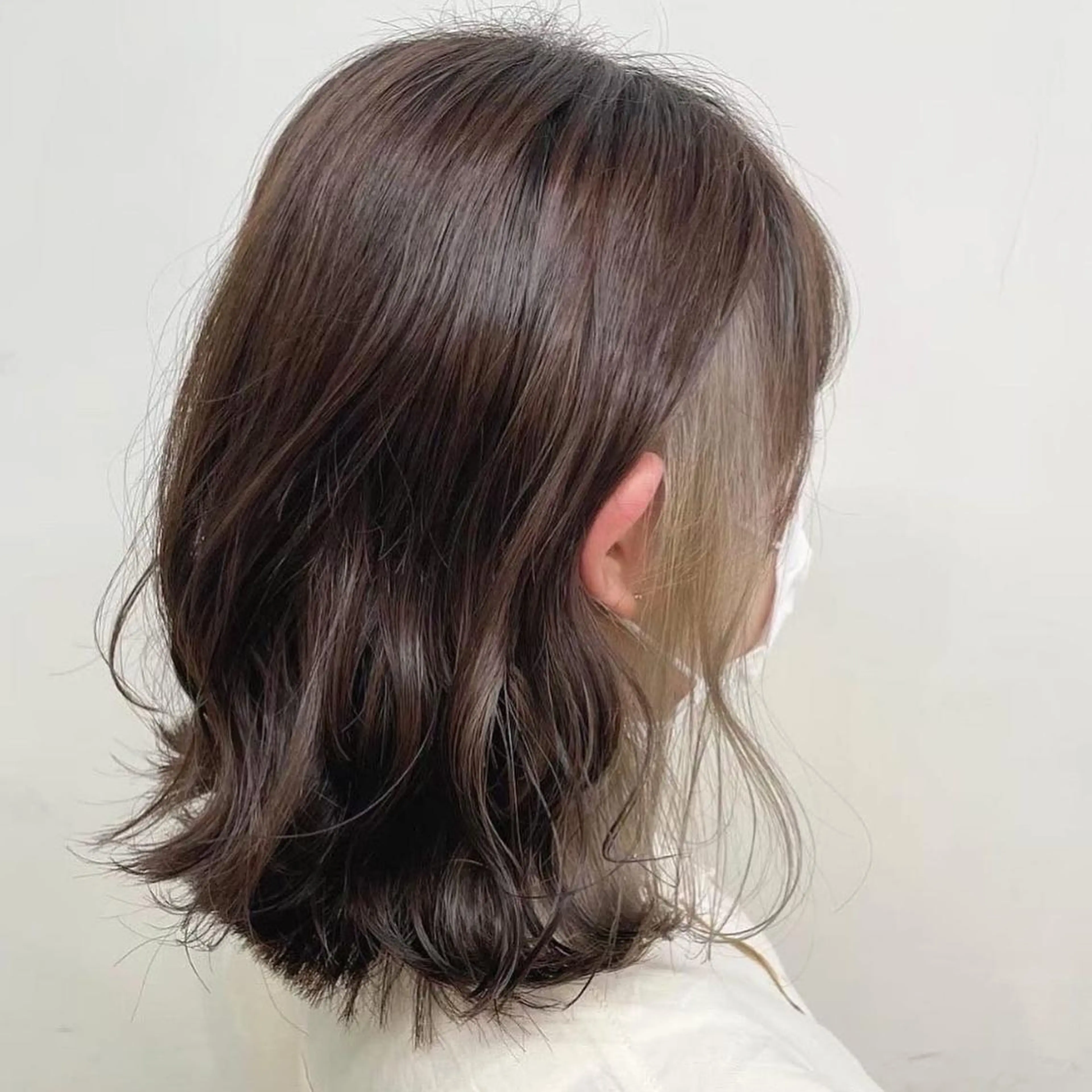 ミディアム ヘアカラー ブリーチカラー 🩵MIZUKIのヘアスタイル