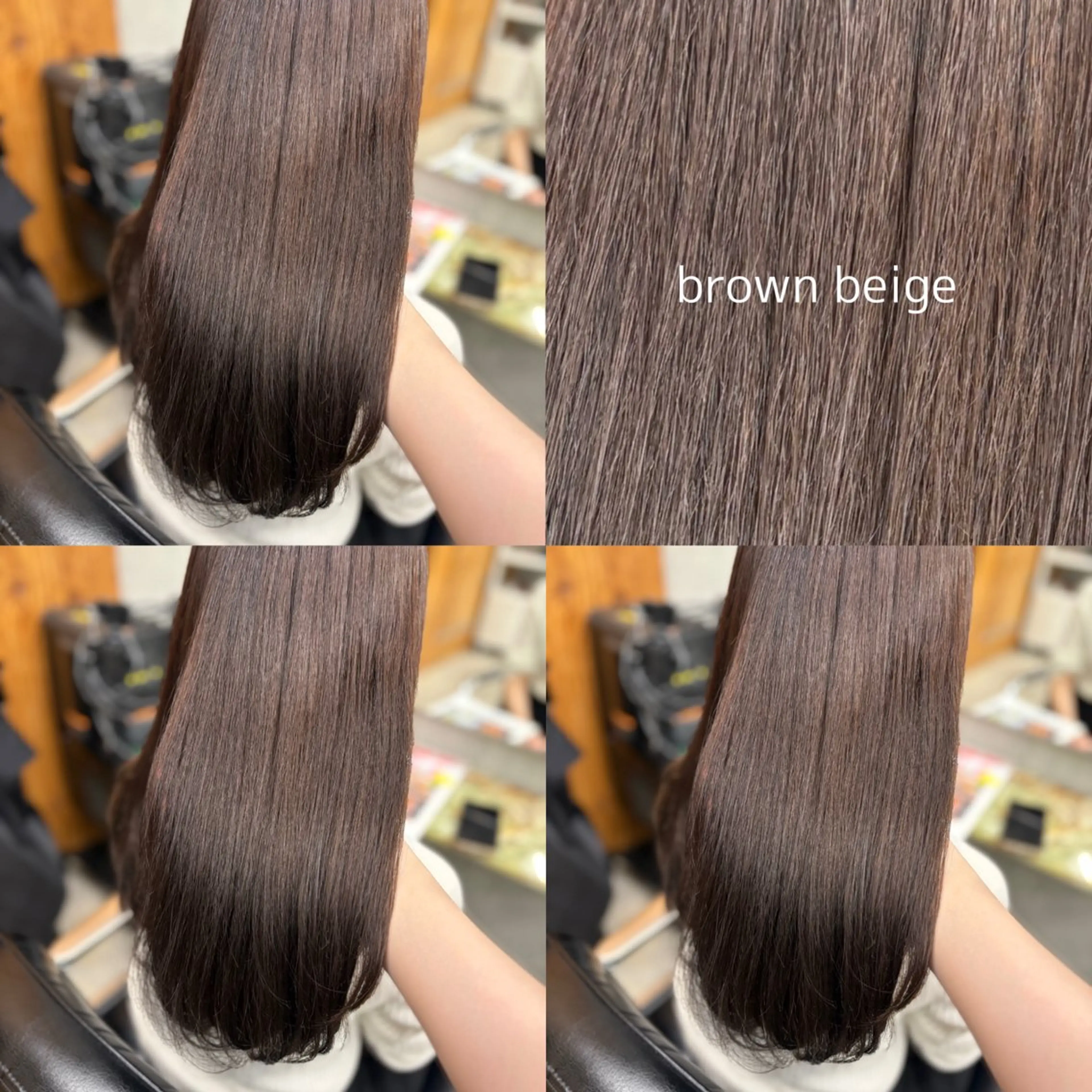 ロング カラー ベージュカラー ブラウンカラー ブラウンベージュ ヘアカラー blink所属・暖色/ブラウン/ 透明感/ゆうかのヘアスタイル